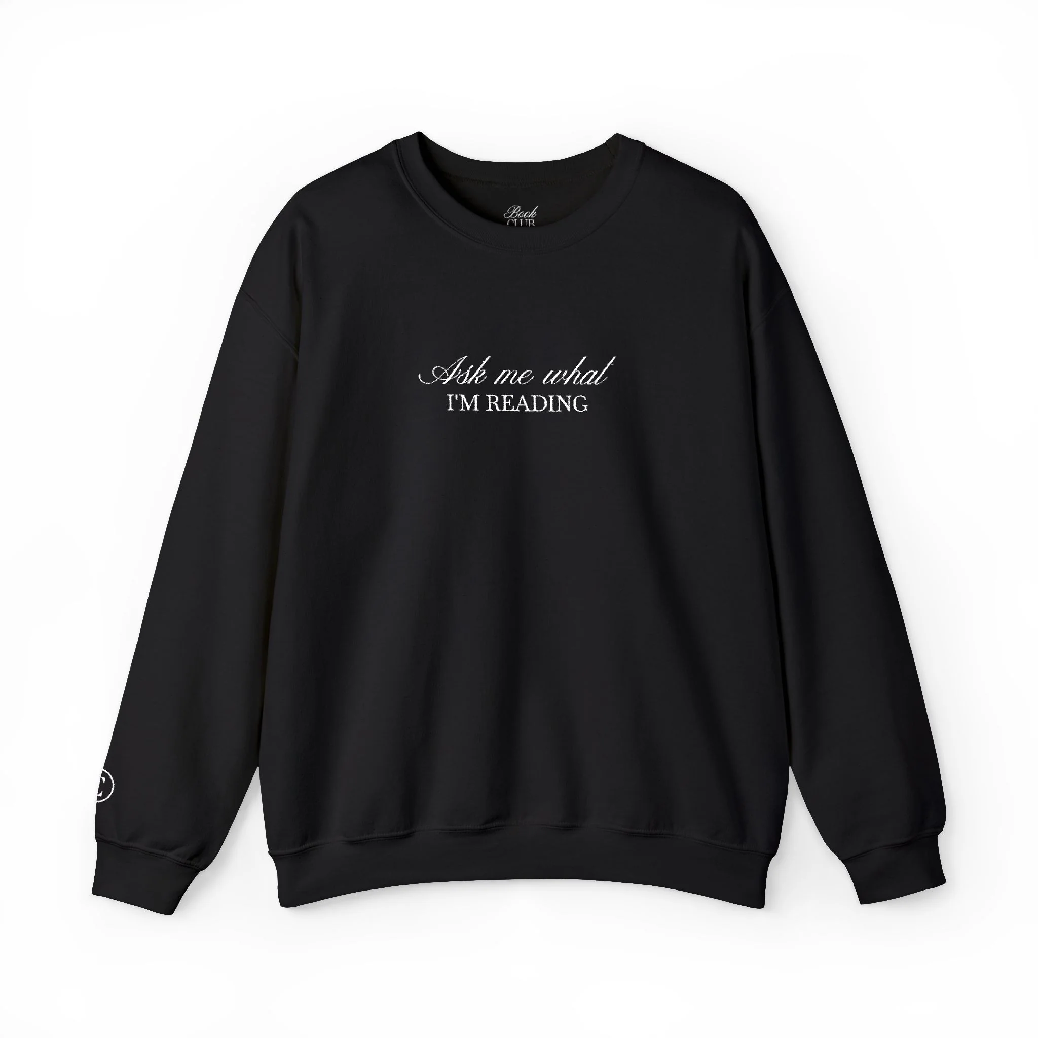 Ask Me What I’m Reading Crewneck - Image 3