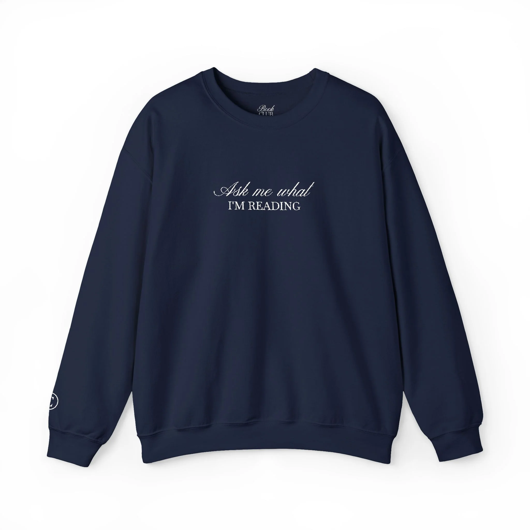 Ask Me What I’m Reading Crewneck - Image 5
