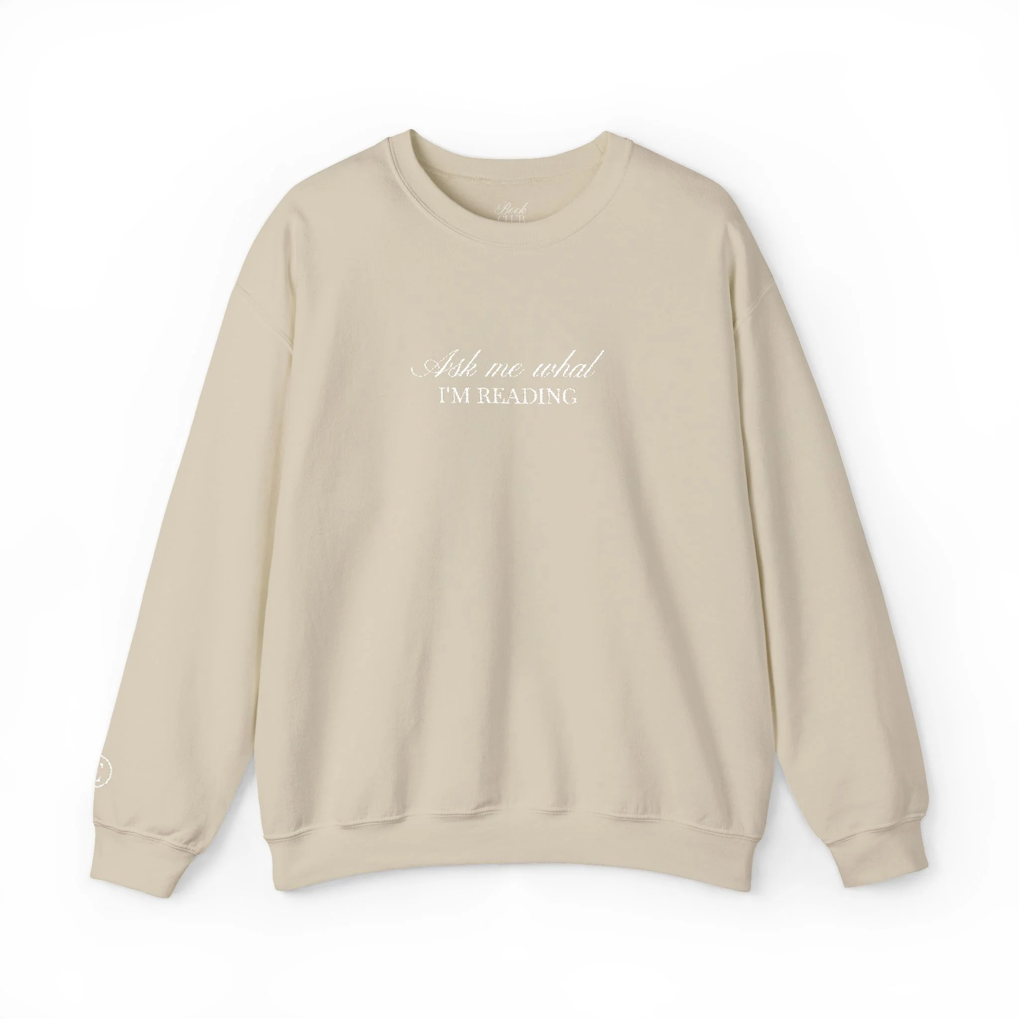 Ask Me What I’m Reading Crewneck - Image 6