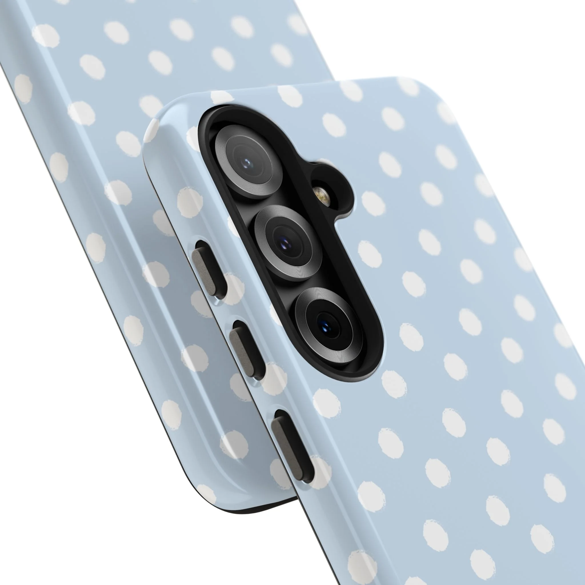 Blue & White Polka Dots Phone Case - Image 102