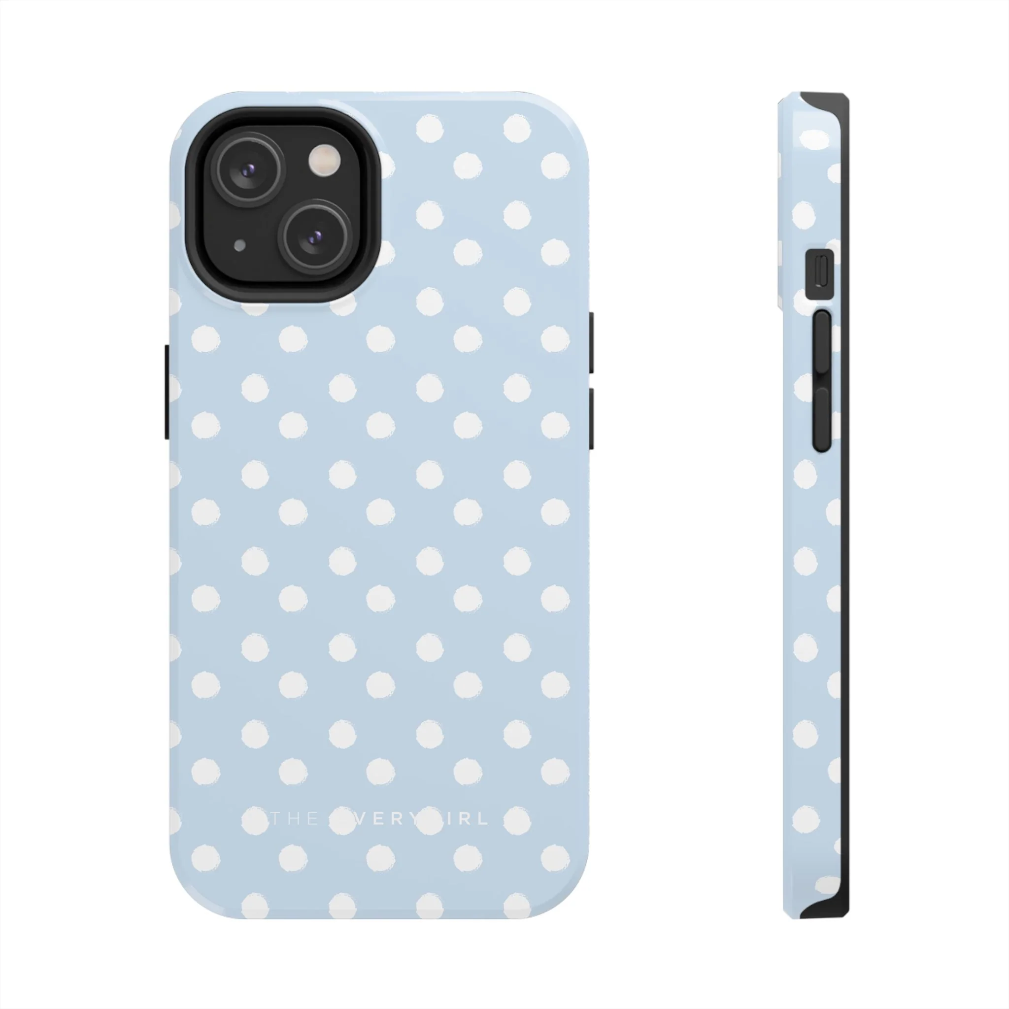 Blue & White Polka Dots Phone Case - Image 12