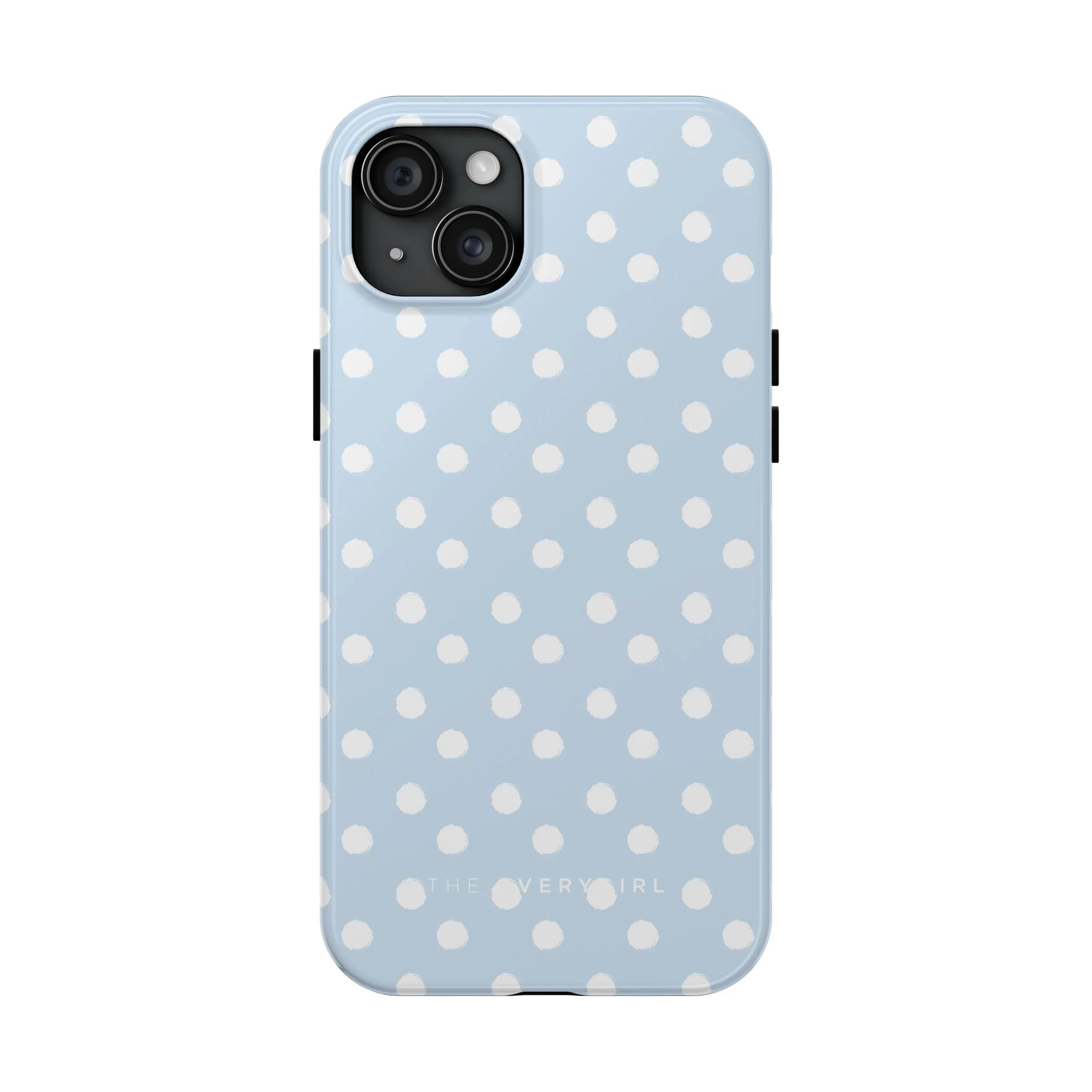 Blue & White Polka Dots Phone Case - Image 18