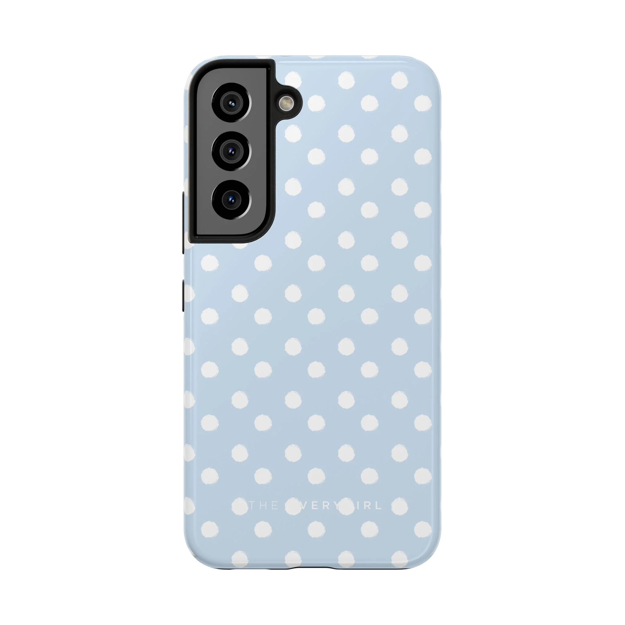 Blue & White Polka Dots Phone Case - Image 22