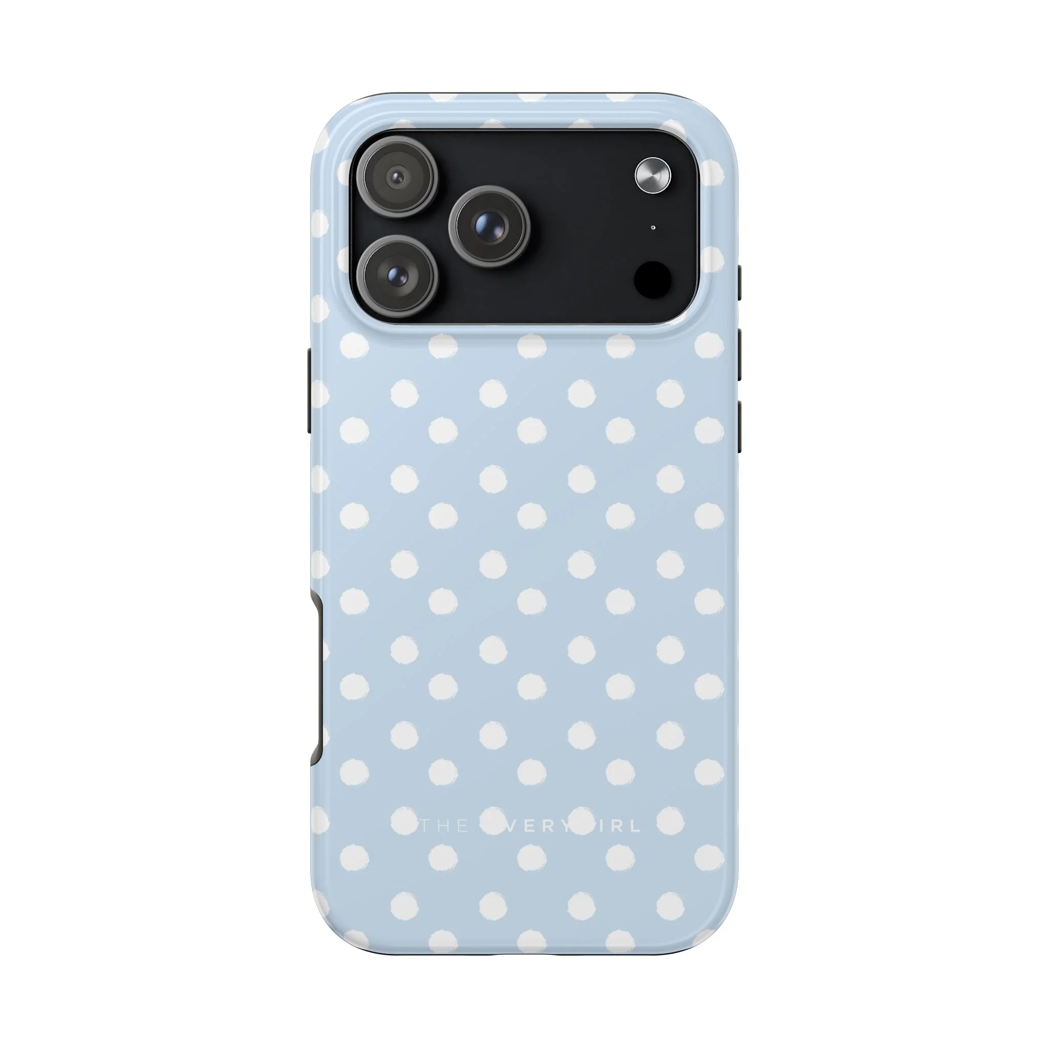 Blue & White Polka Dots Phone Case - Image 31