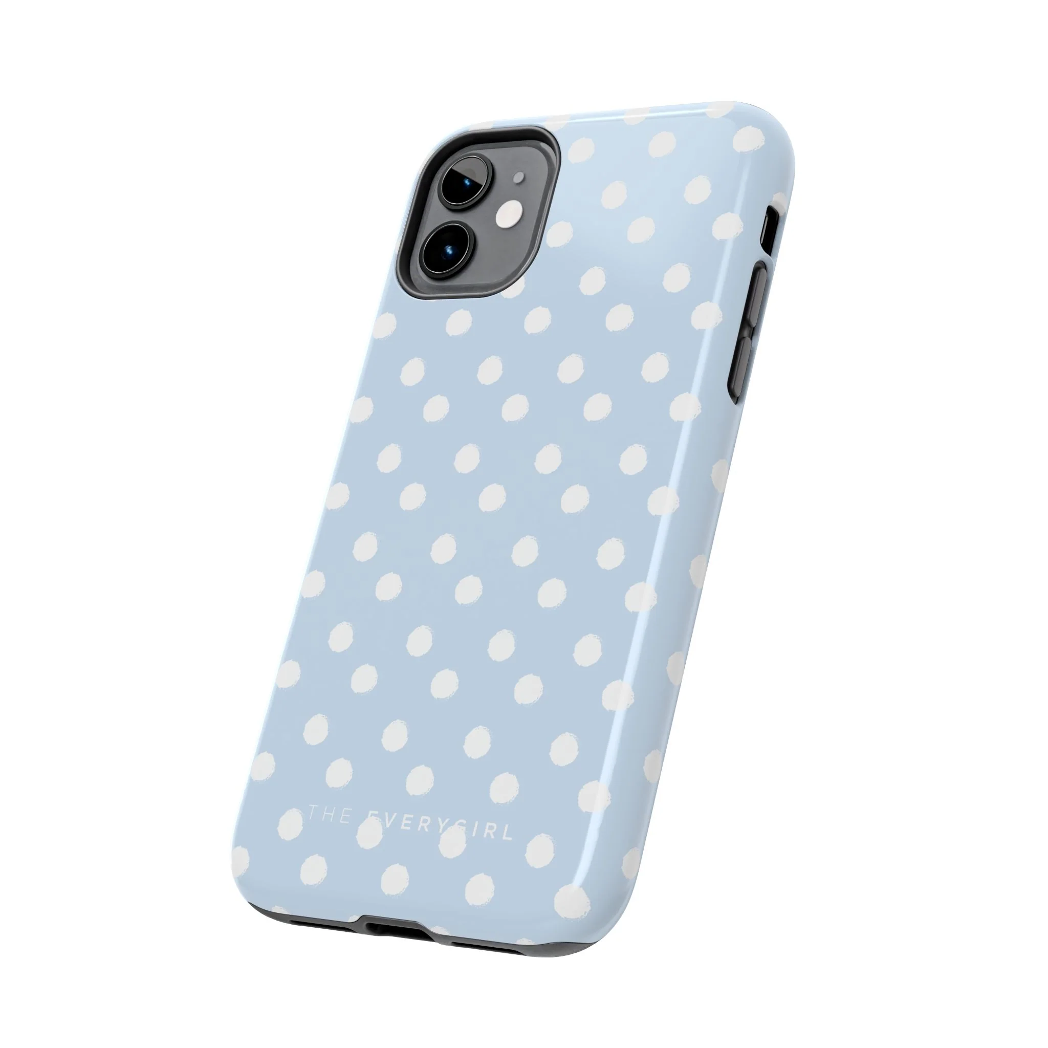 Blue & White Polka Dots Phone Case - Image 34