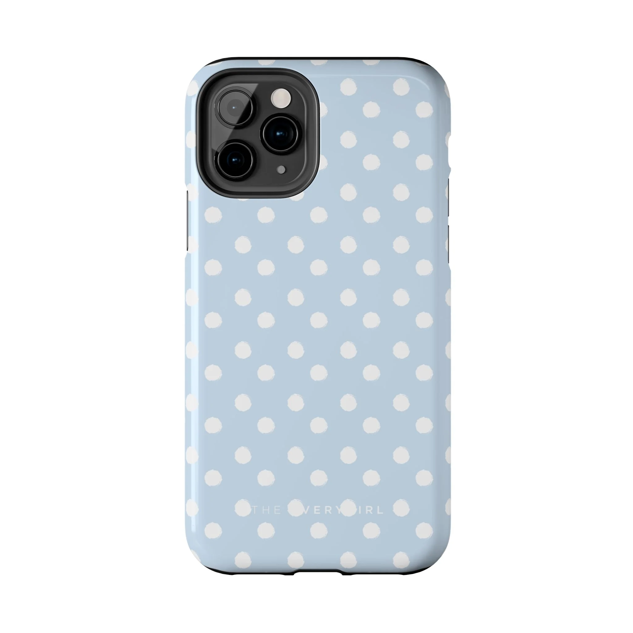 Blue & White Polka Dots Phone Case - Image 36