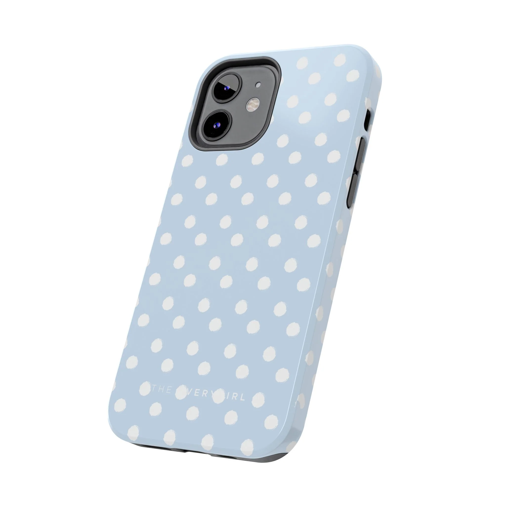 Blue & White Polka Dots Phone Case - Image 43