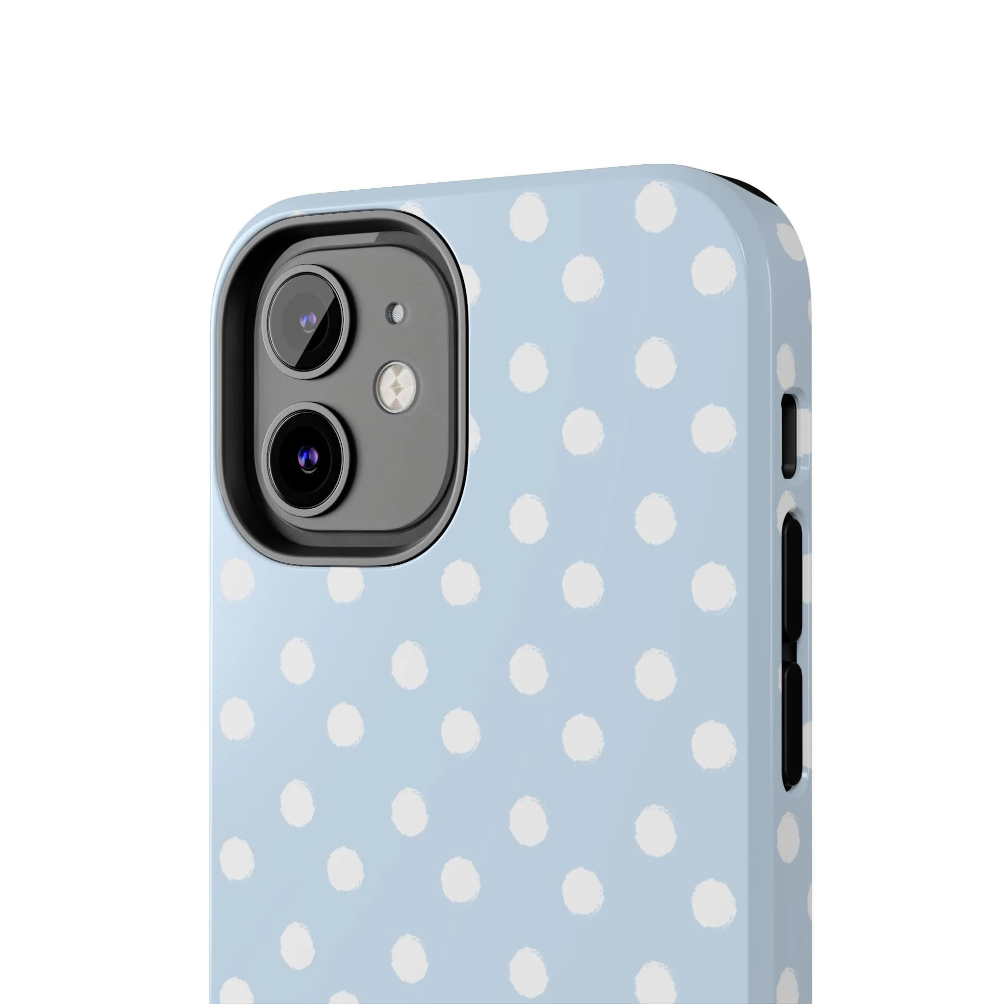 Blue & White Polka Dots Phone Case - Image 47