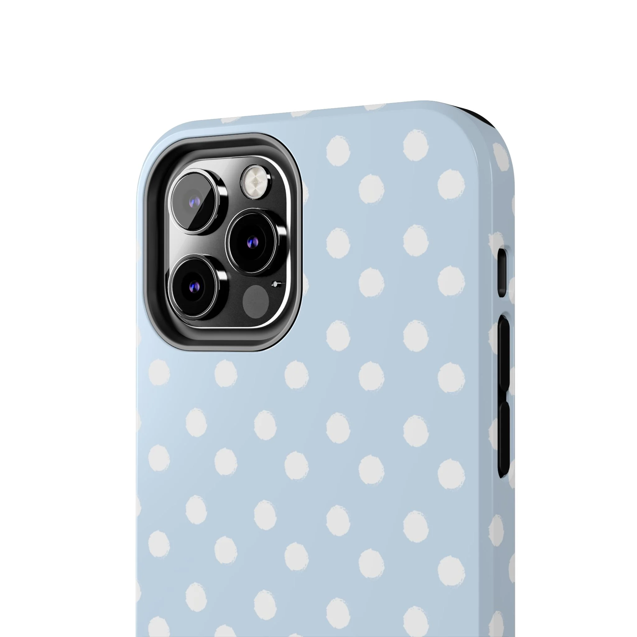 Blue & White Polka Dots Phone Case - Image 50