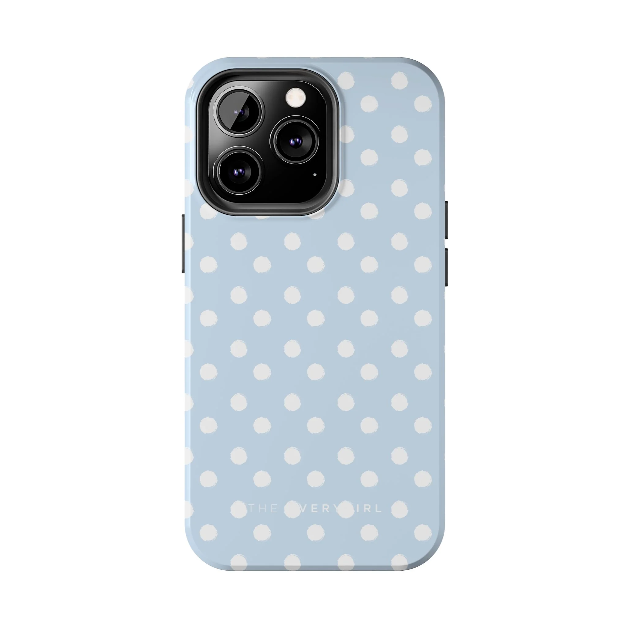 Blue & White Polka Dots Phone Case - Image 60