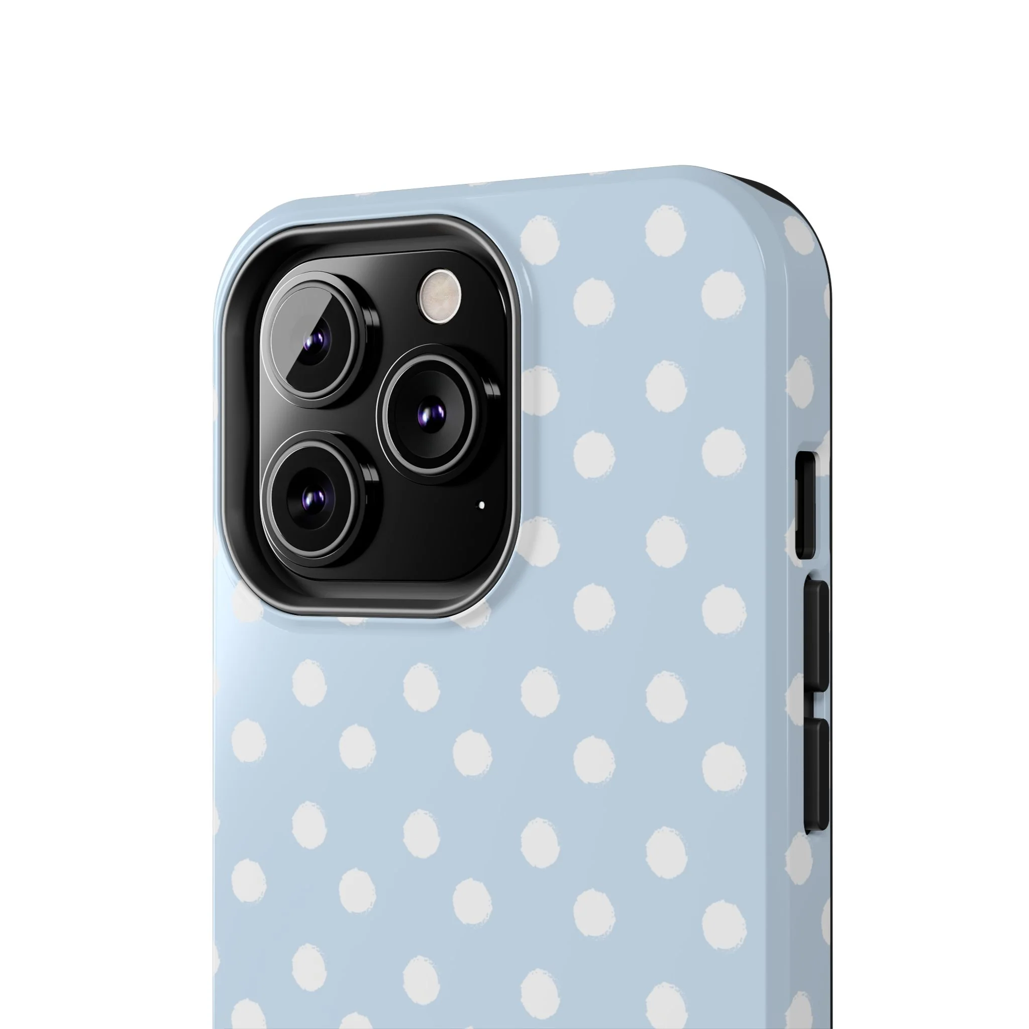Blue & White Polka Dots Phone Case - Image 62