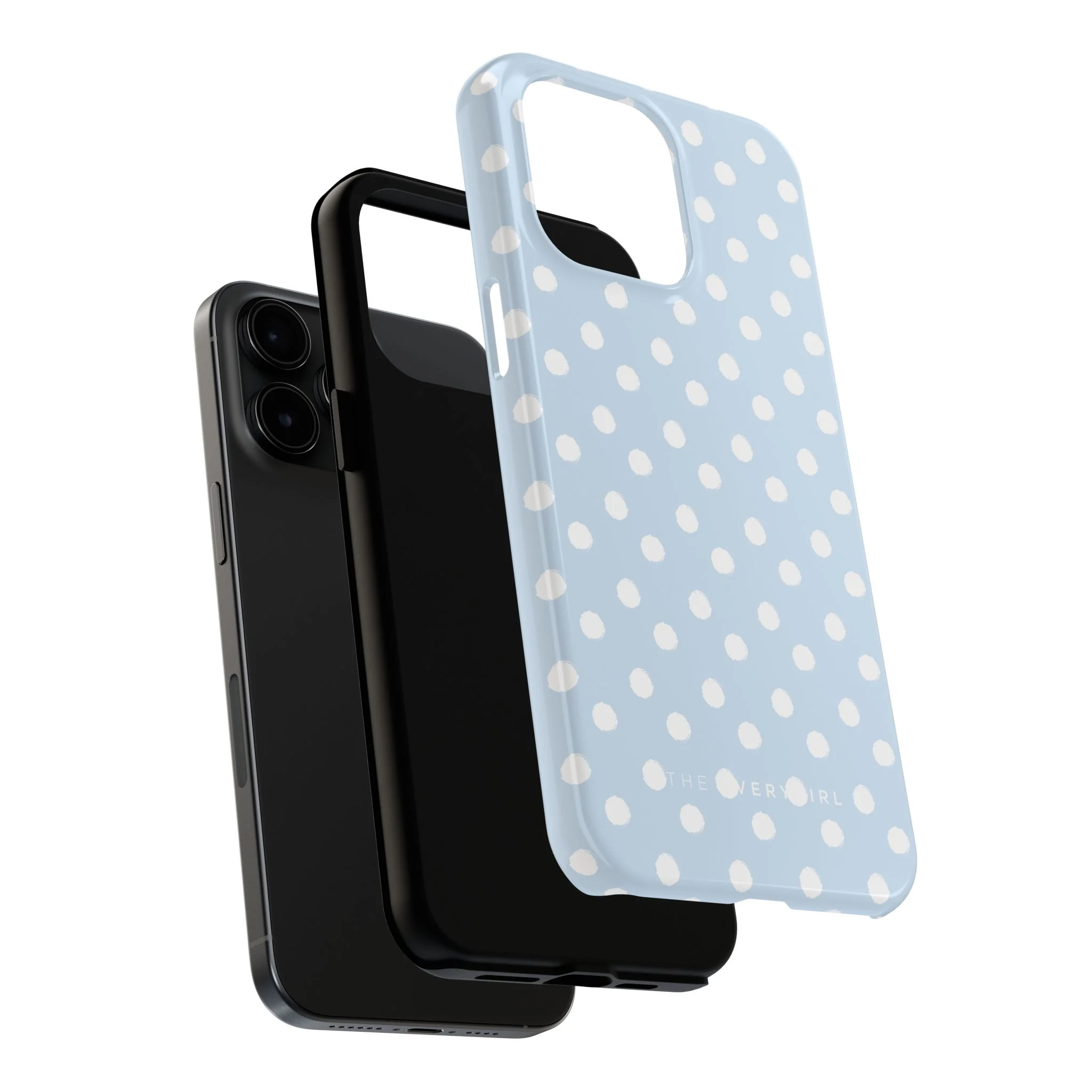 Blue & White Polka Dots Phone Case - Image 81