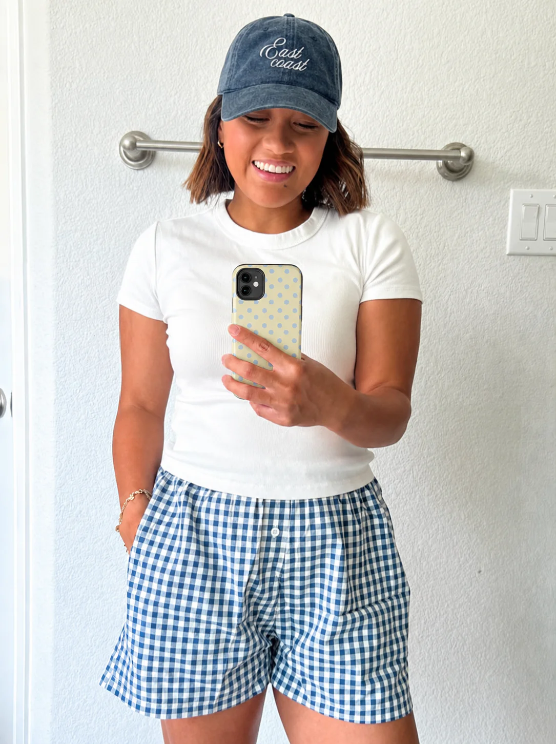 East Coast – Blue Washed Cap - Image 3