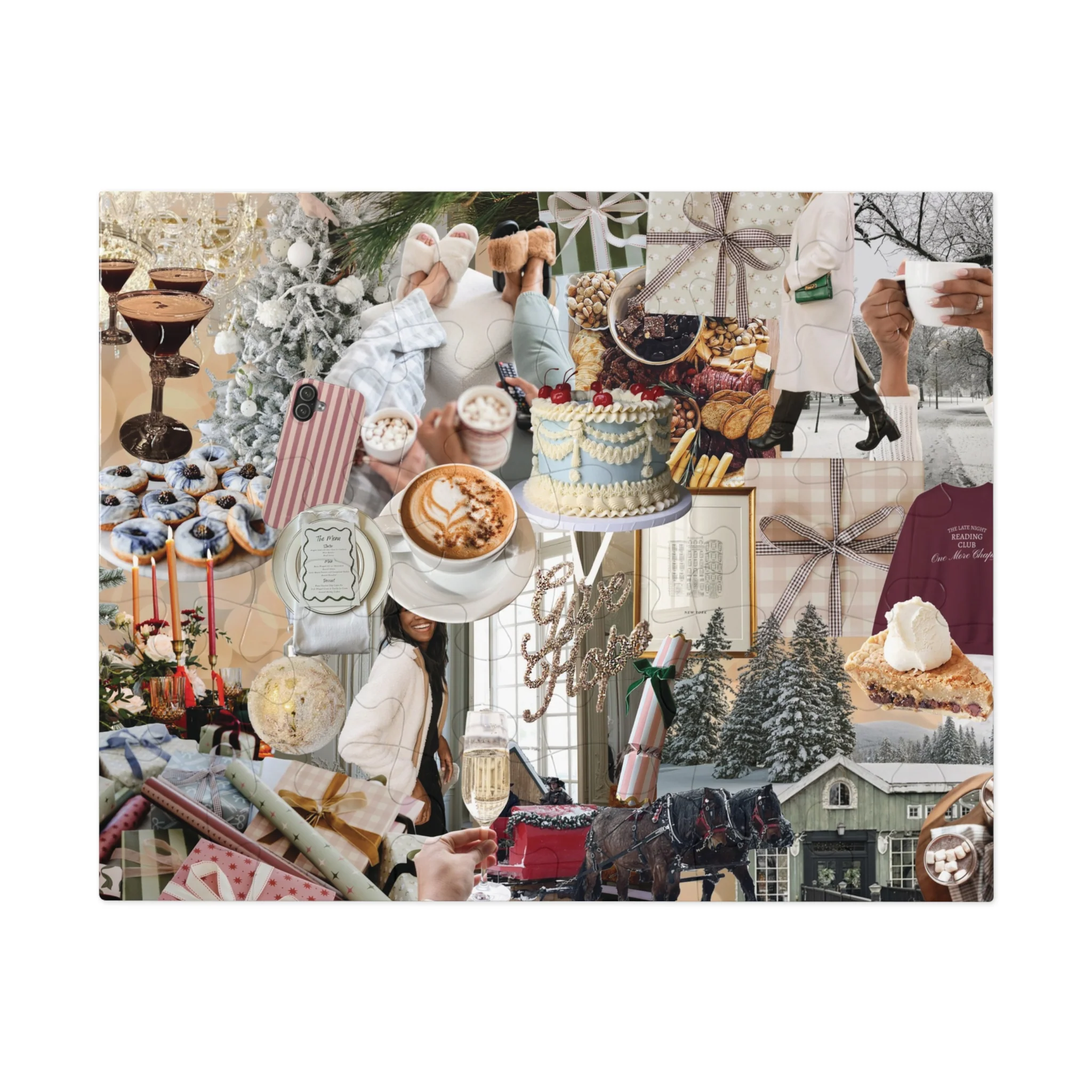 Everygirl Holiday Collage Puzzle - Image 4