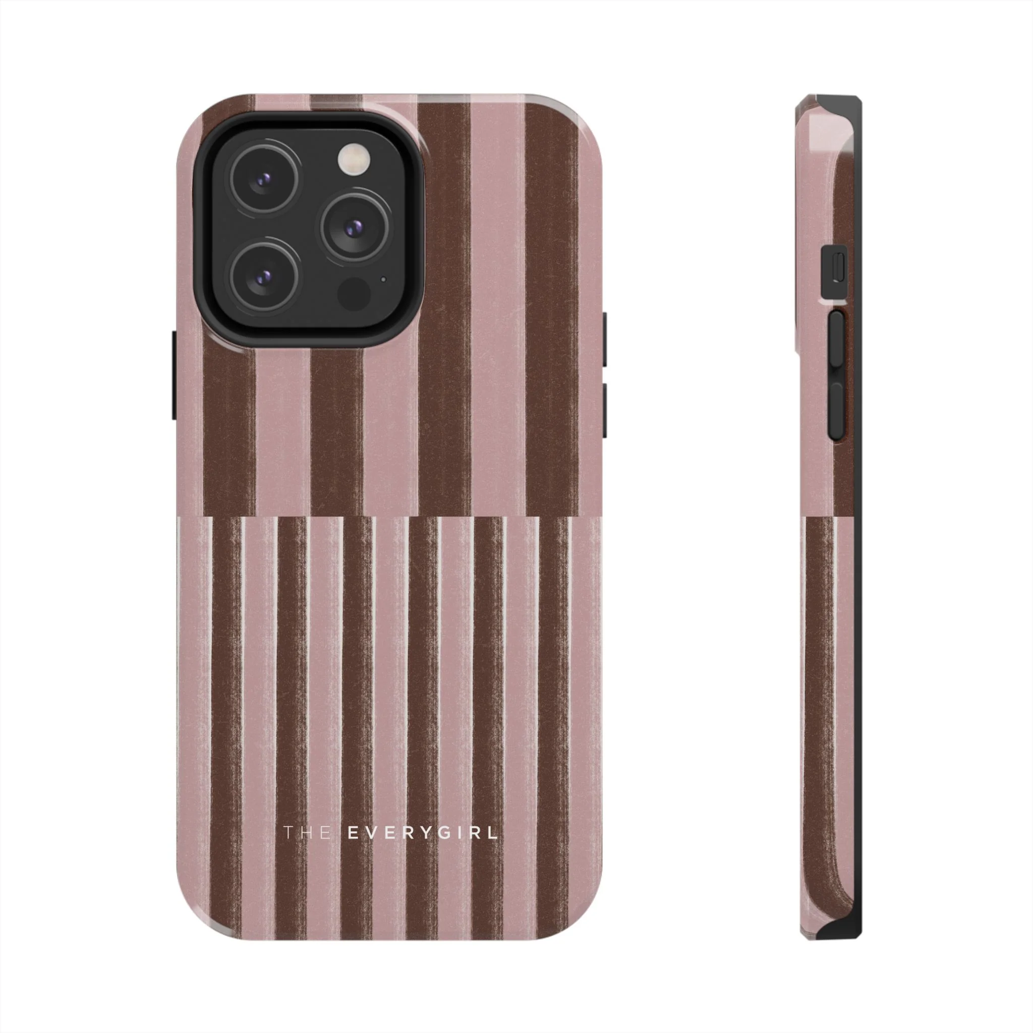 February Pink and Brown Phone Case - Image 14