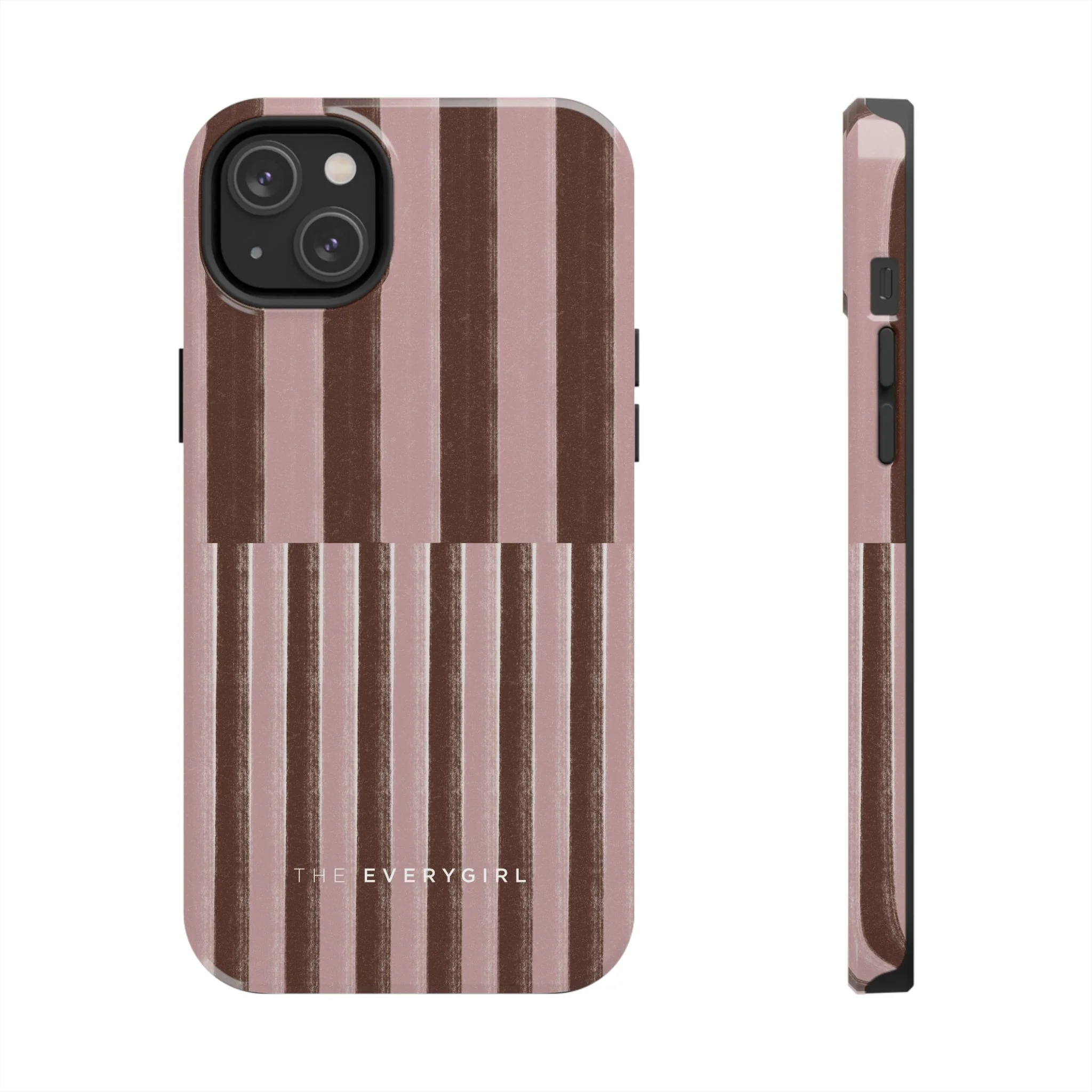 February Pink and Brown Phone Case - Image 15
