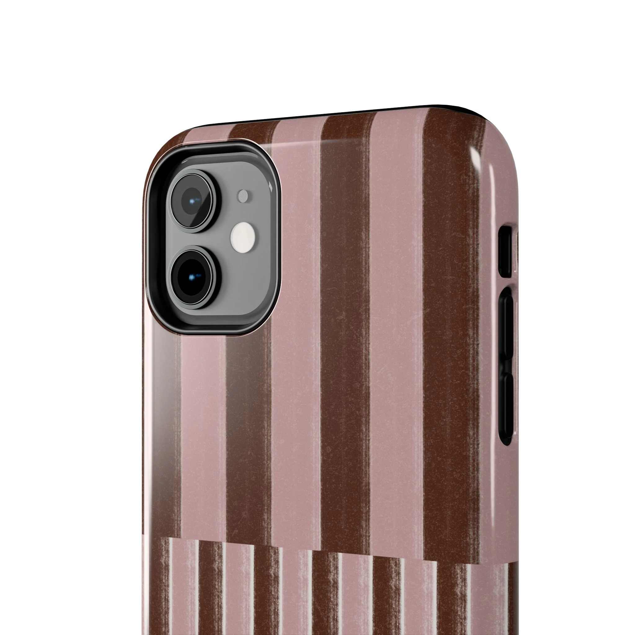 February Pink and Brown Phone Case - Image 35