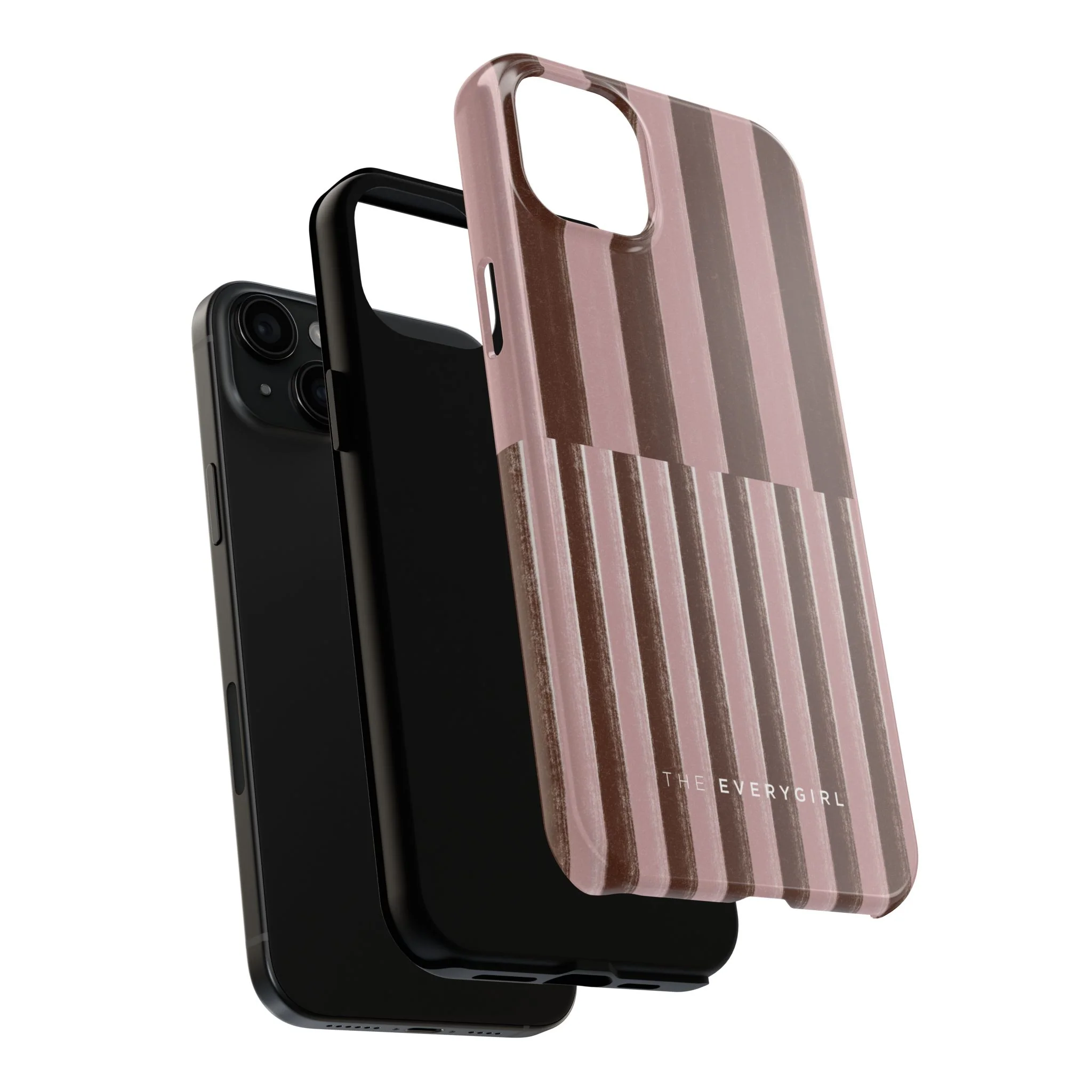 February Pink and Brown Phone Case - Image 78