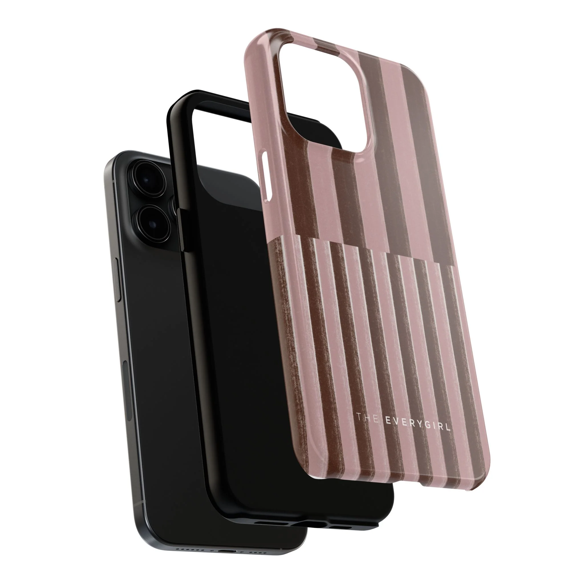 February Pink and Brown Phone Case - Image 81