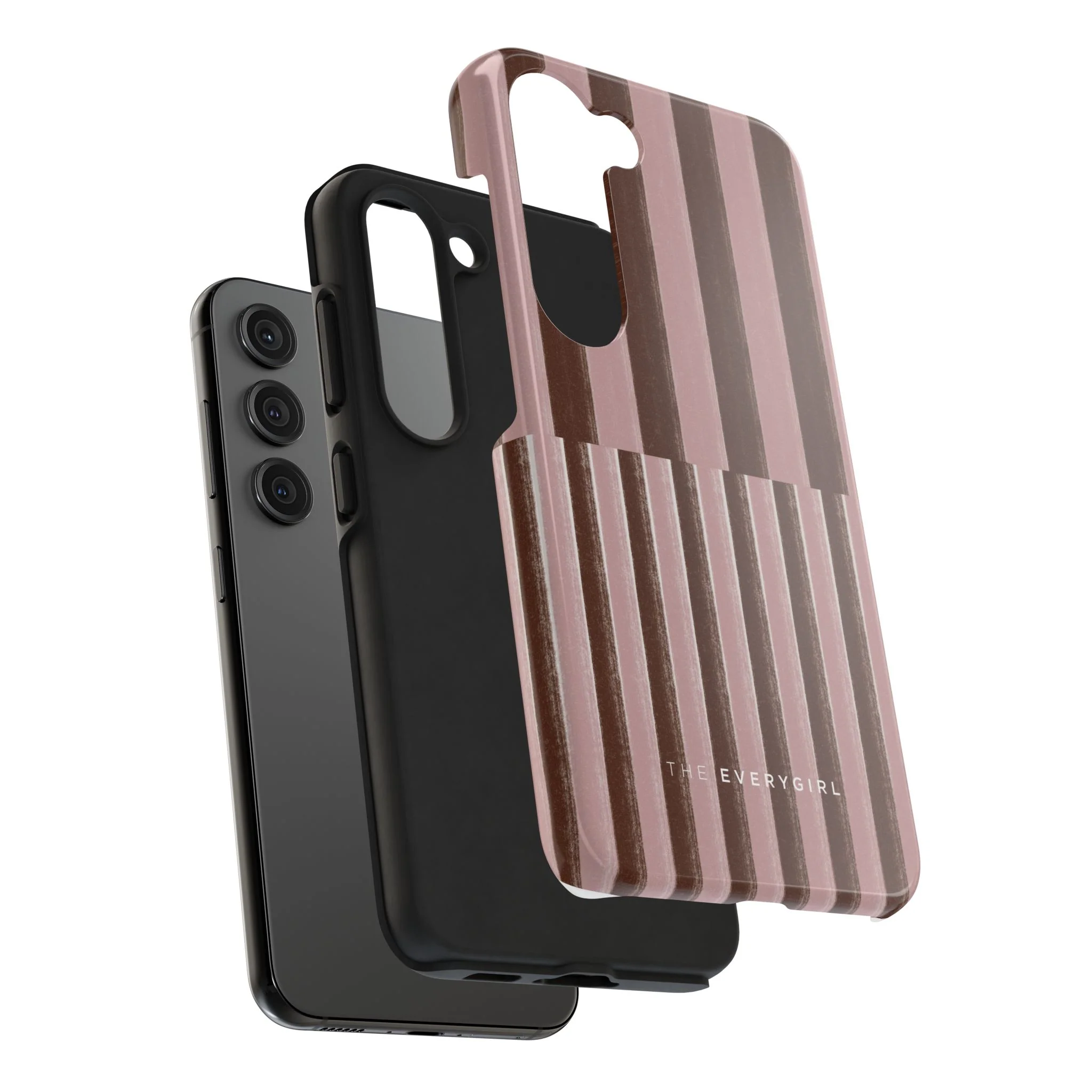 February Pink and Brown Phone Case - Image 87