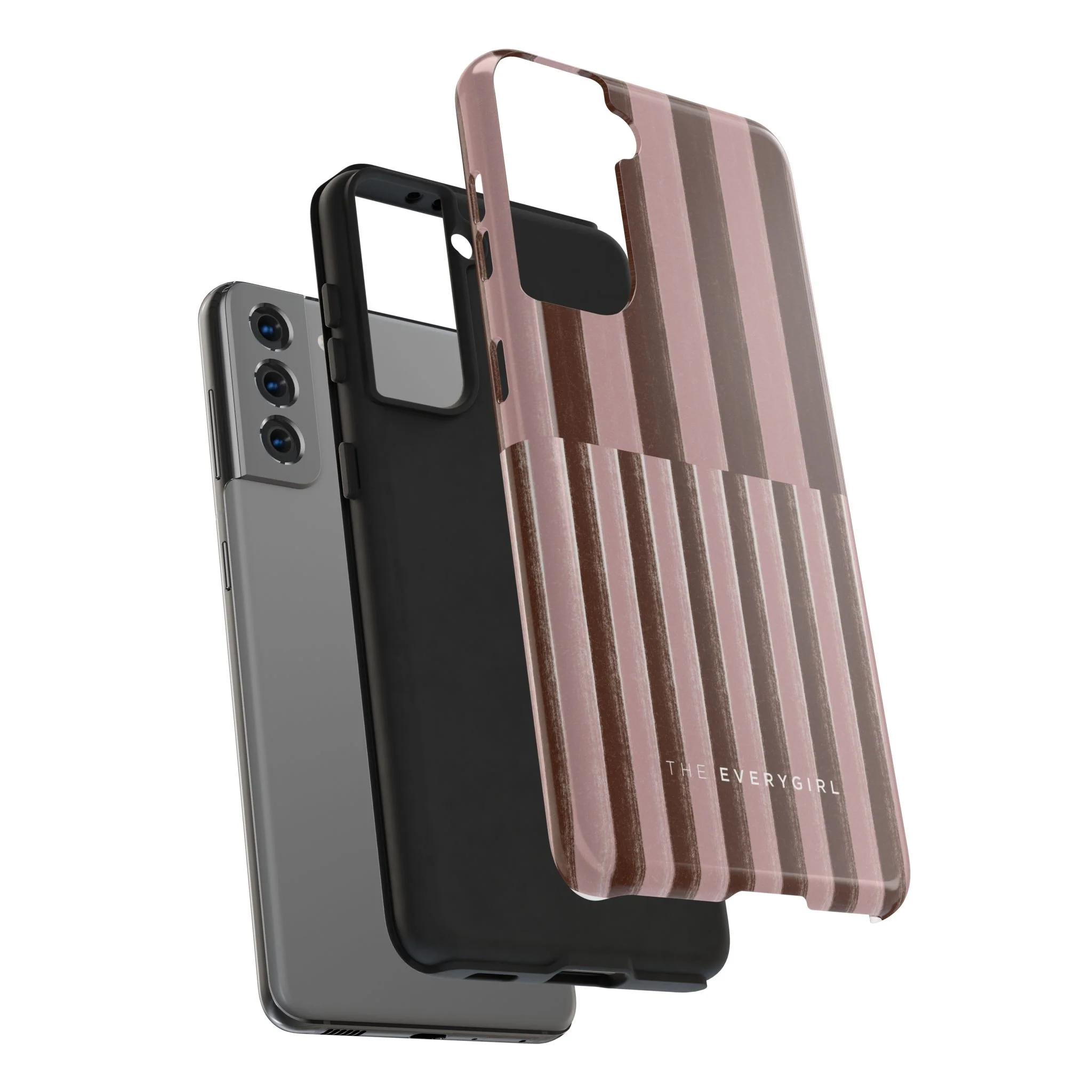 February Pink and Brown Phone Case - Image 93