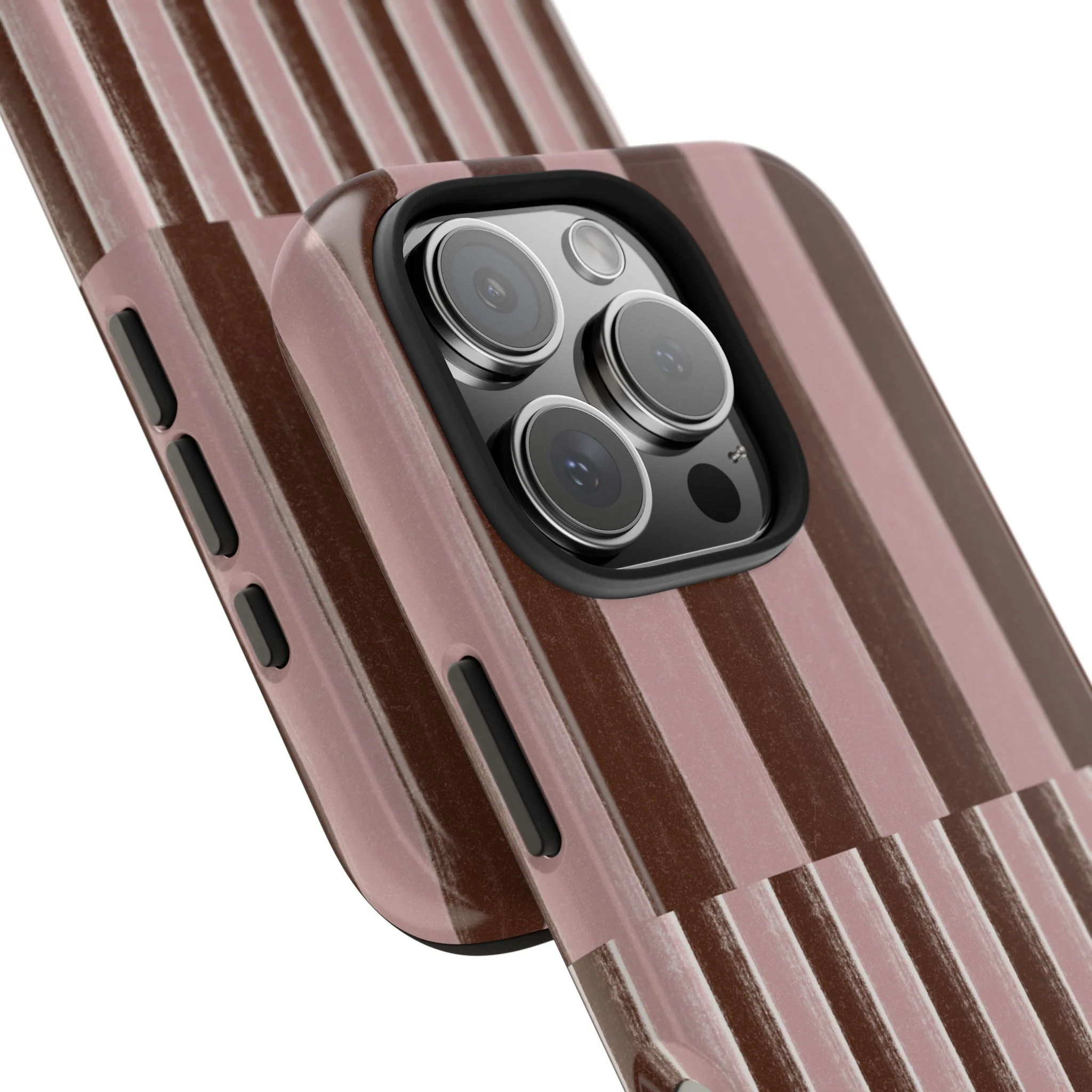 February Pink and Brown Phone Case - Image 94