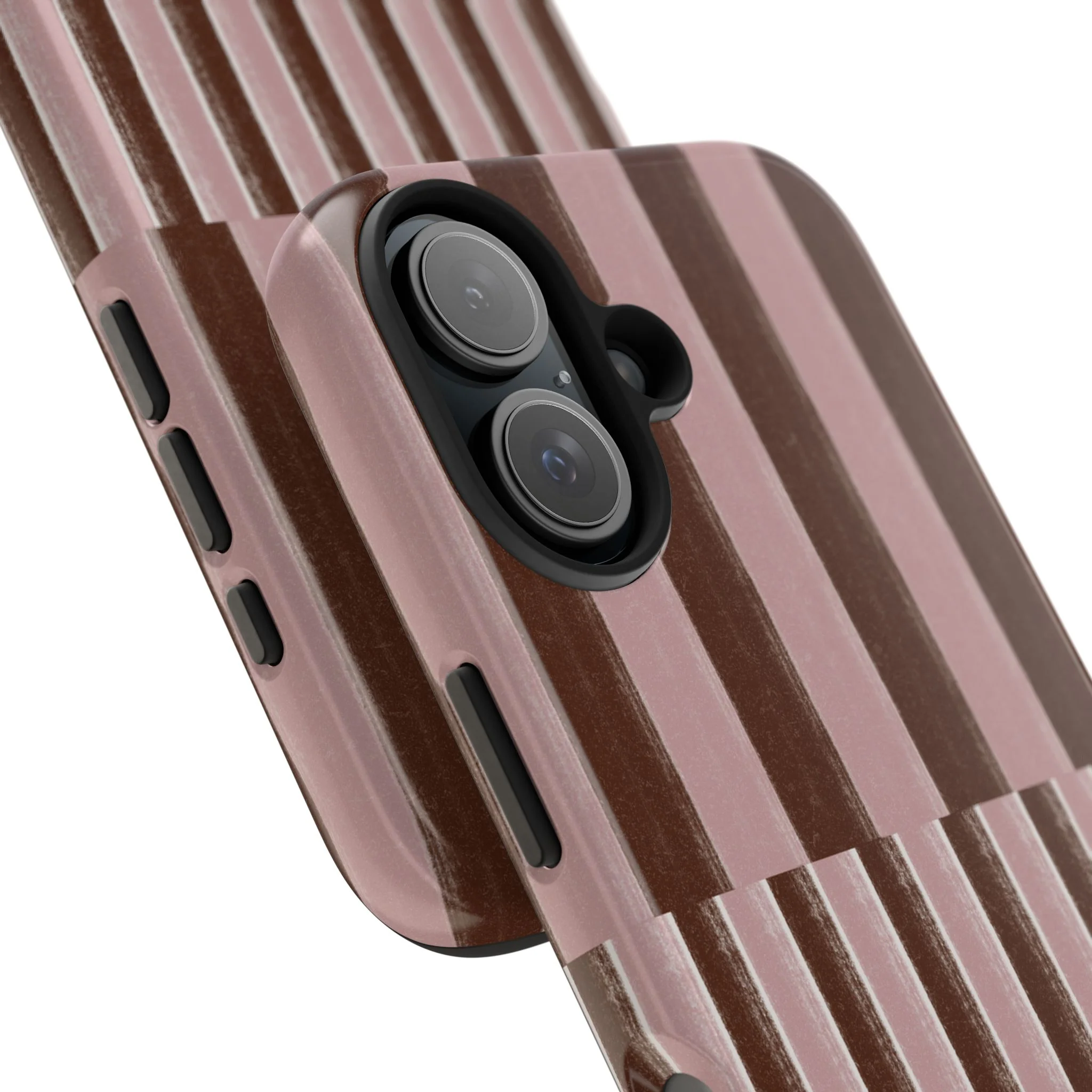 February Pink and Brown Phone Case - Image 98