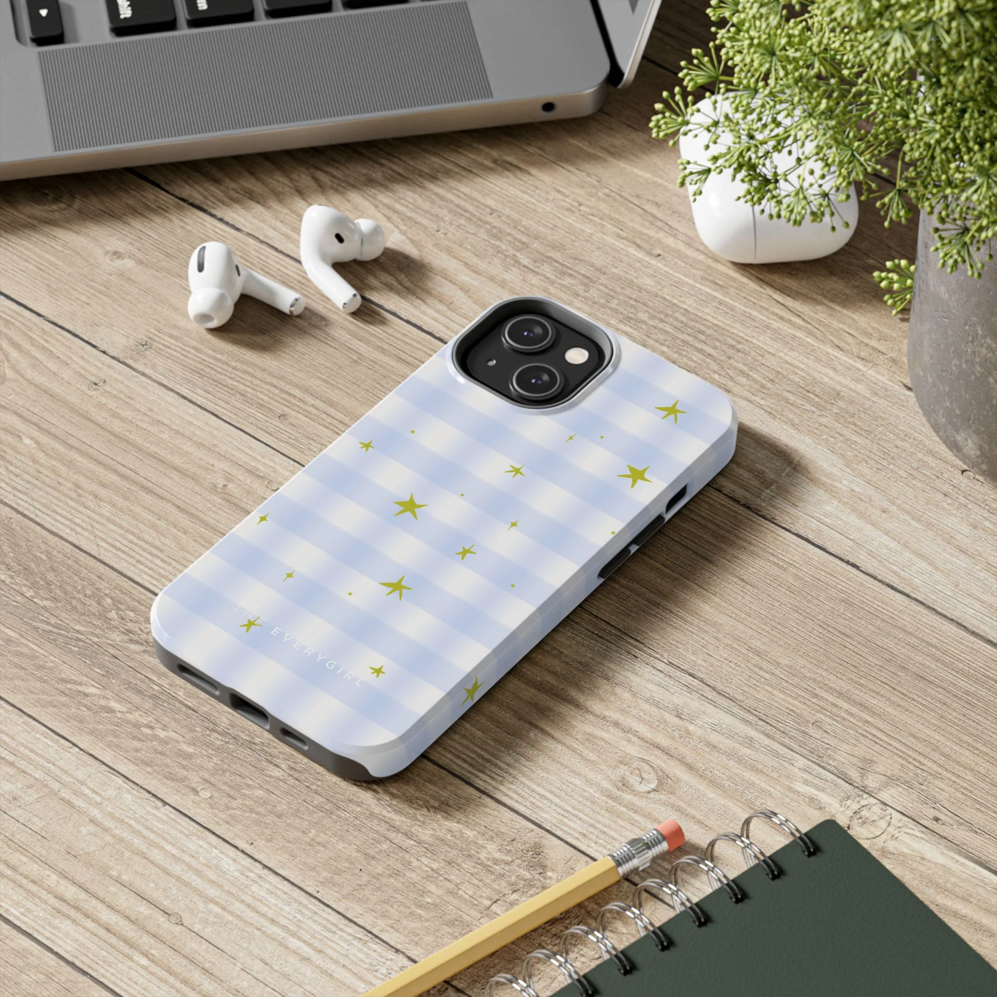 Gingham Stars Phone Case - Image 66