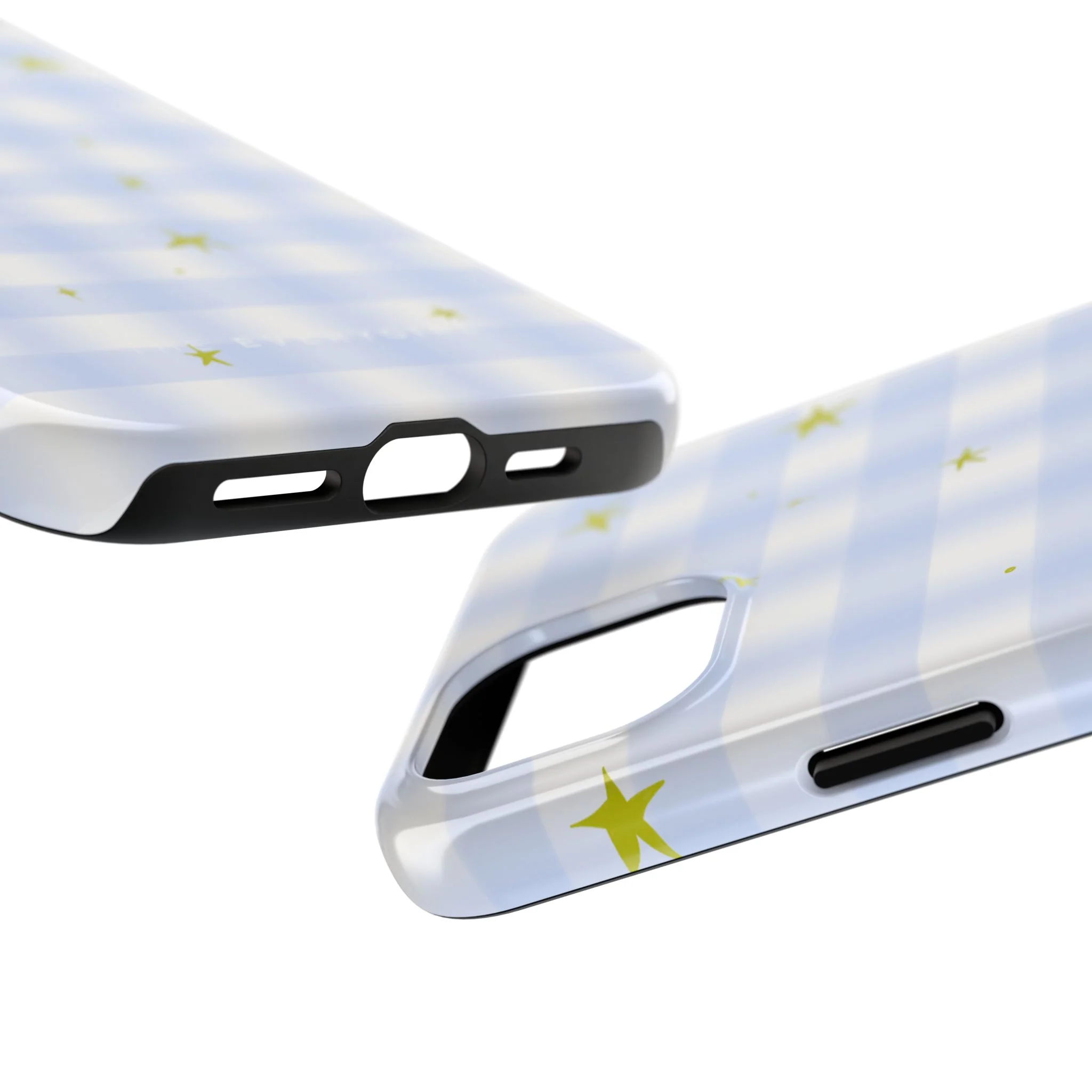 Gingham Stars Phone Case - Image 77
