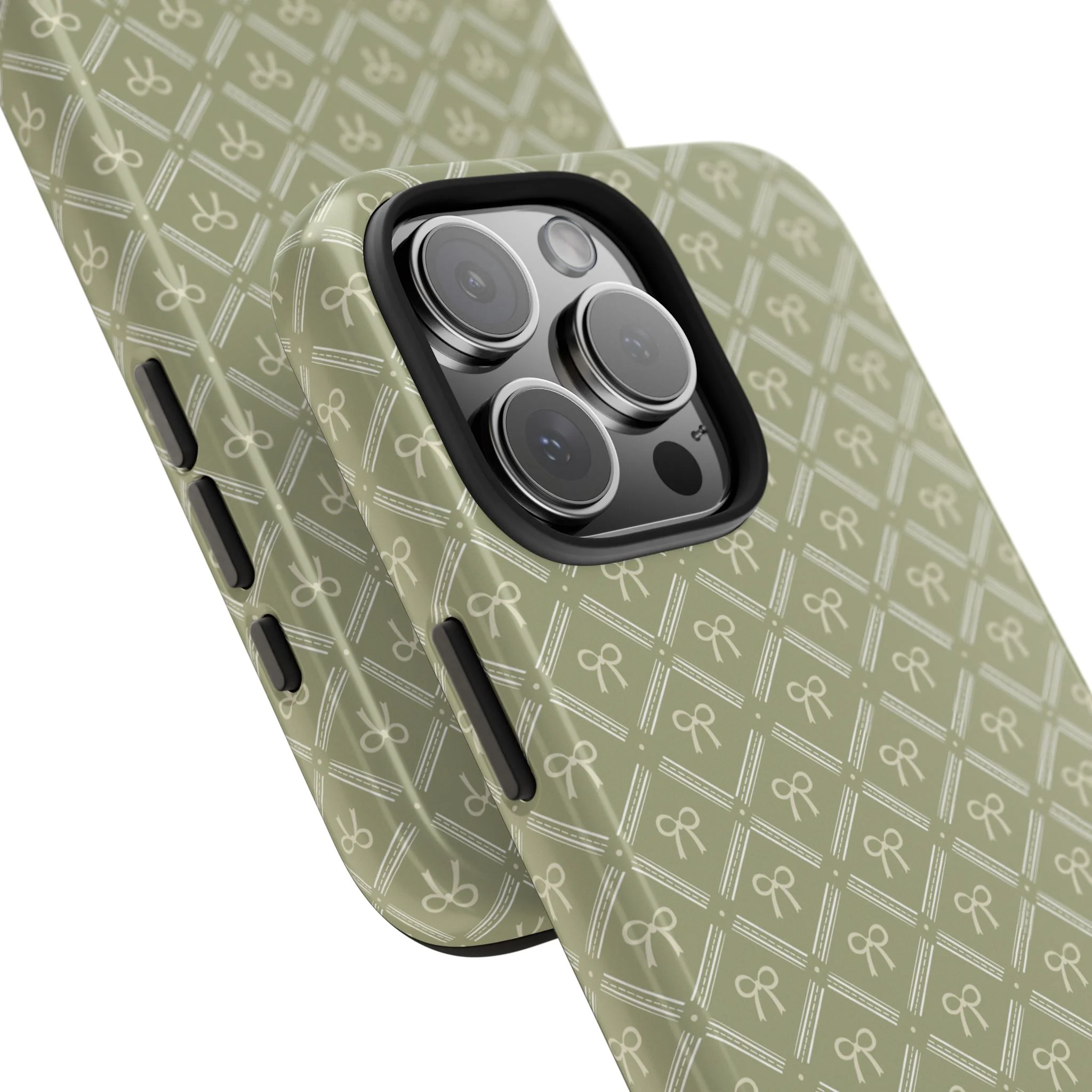 Green Bows IPhone Case - Image 106