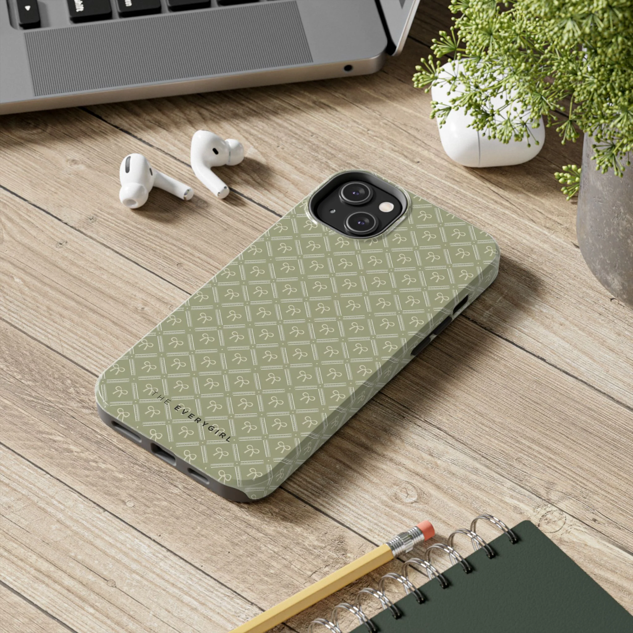 Green Bows IPhone Case - Image 79