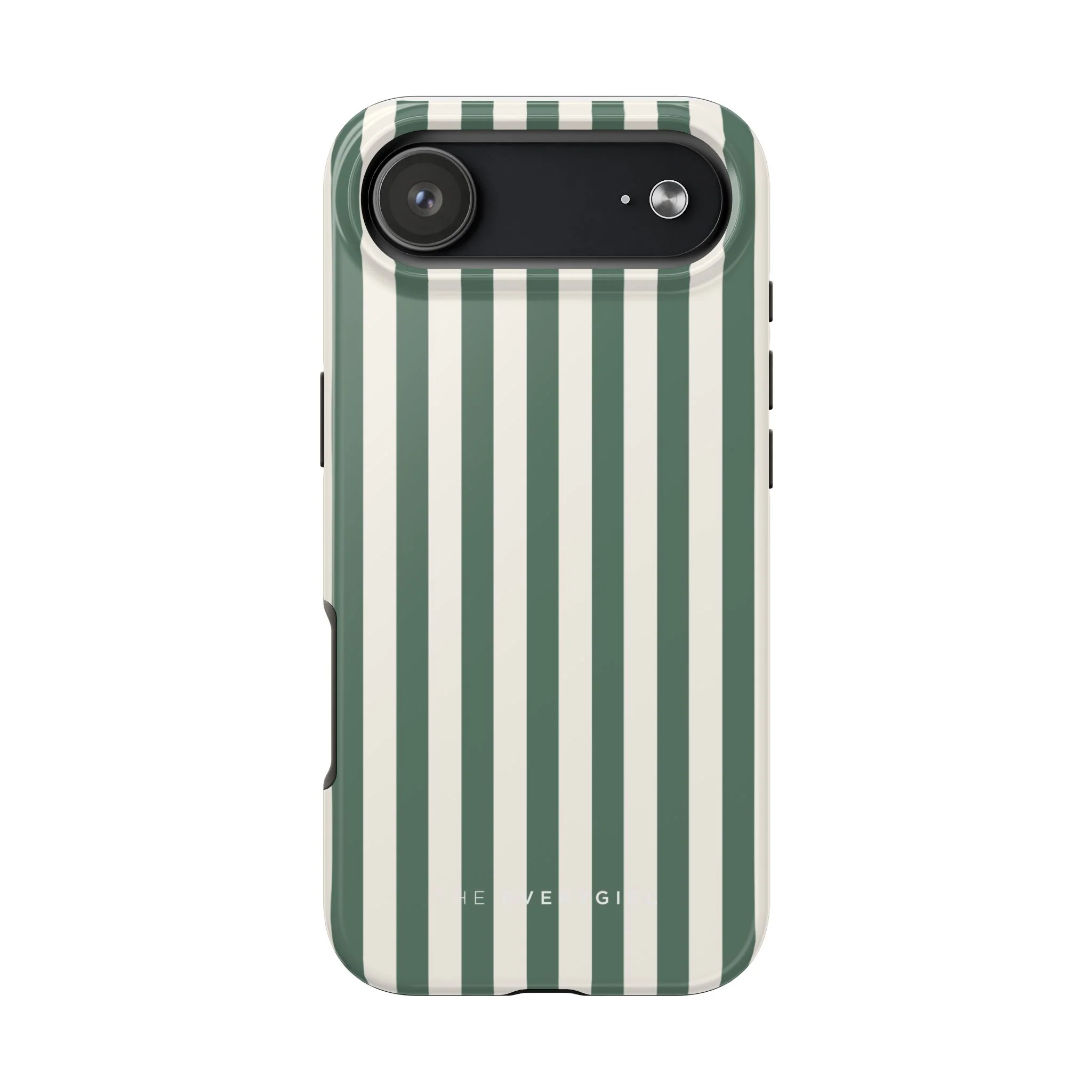 Green Cabana Stripe Phone Case - Image 10