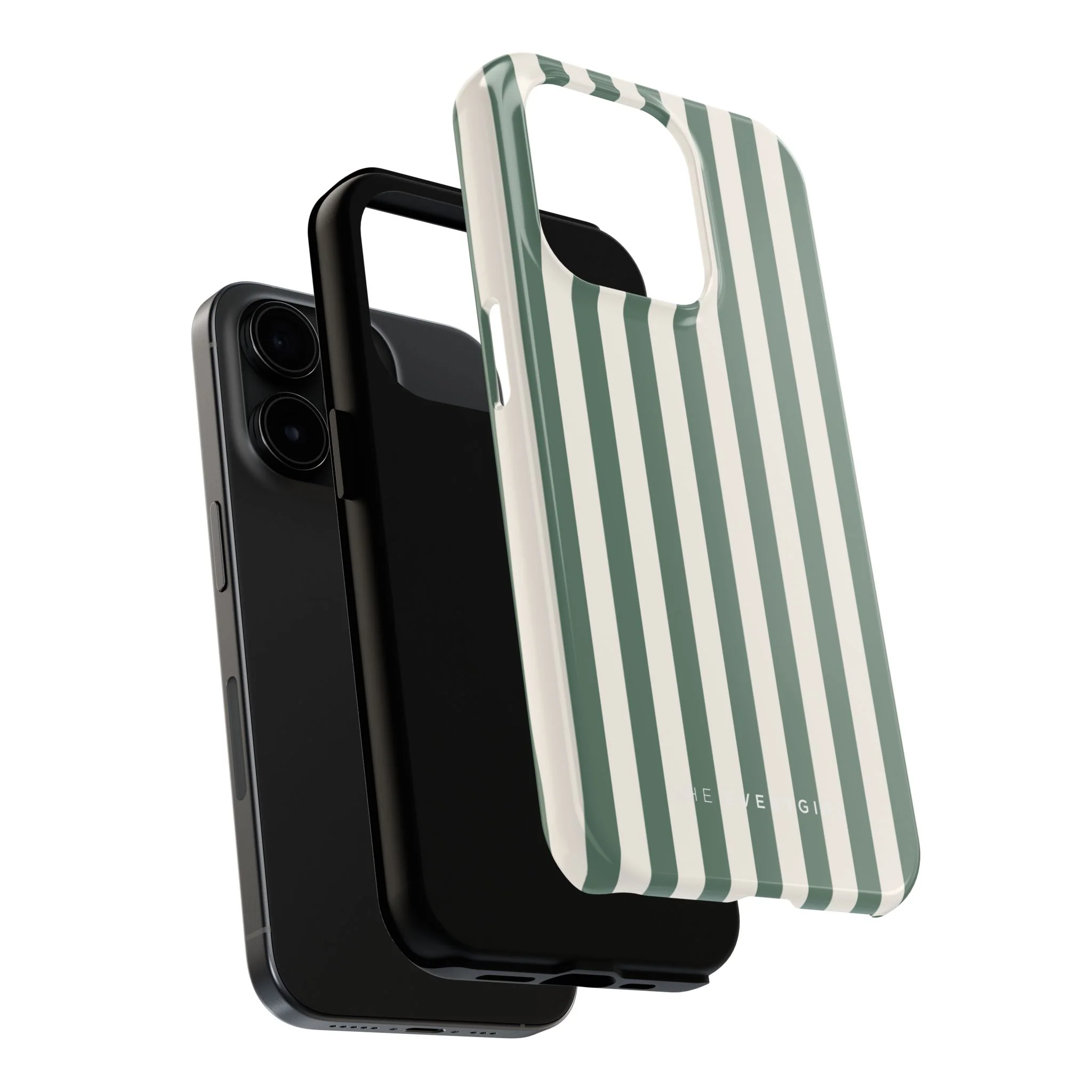 Green Cabana Stripe Phone Case - Image 16