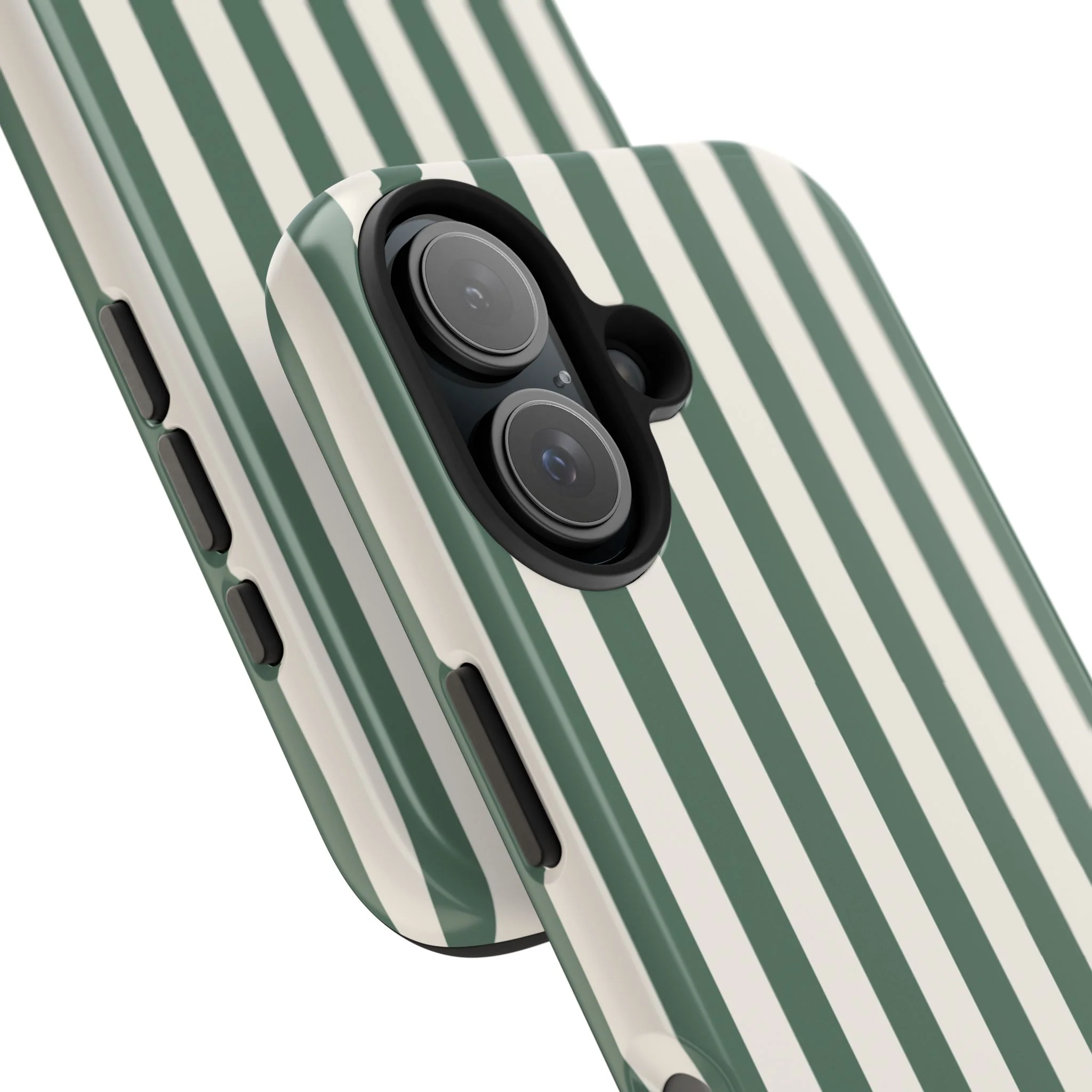 Green Cabana Stripe Phone Case - Image 21