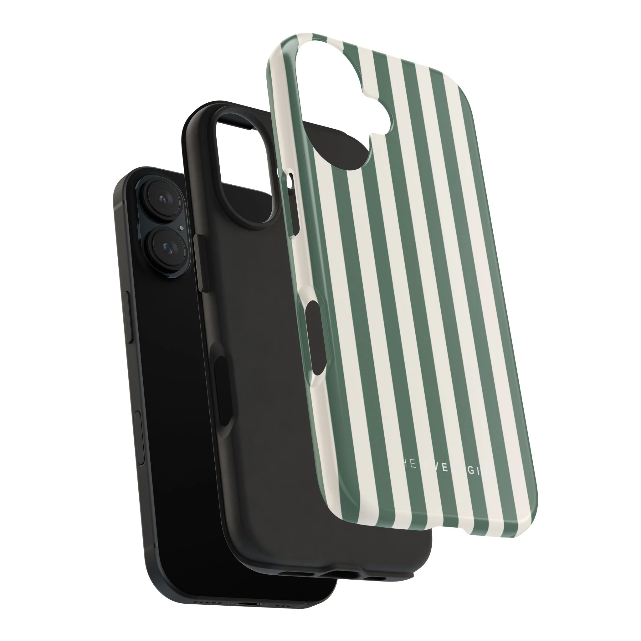 Green Cabana Stripe Phone Case - Image 22