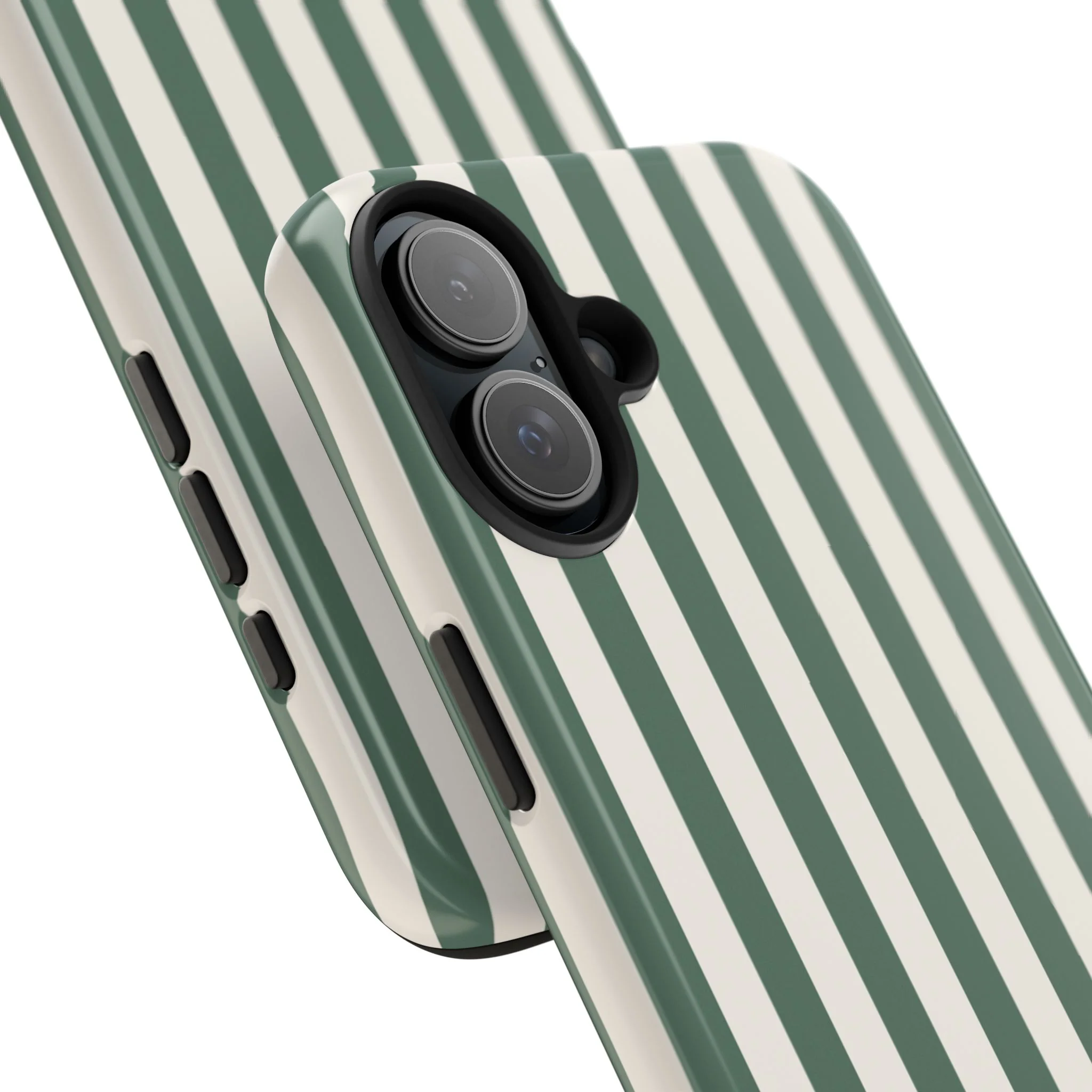 Green Cabana Stripe Phone Case - Image 23
