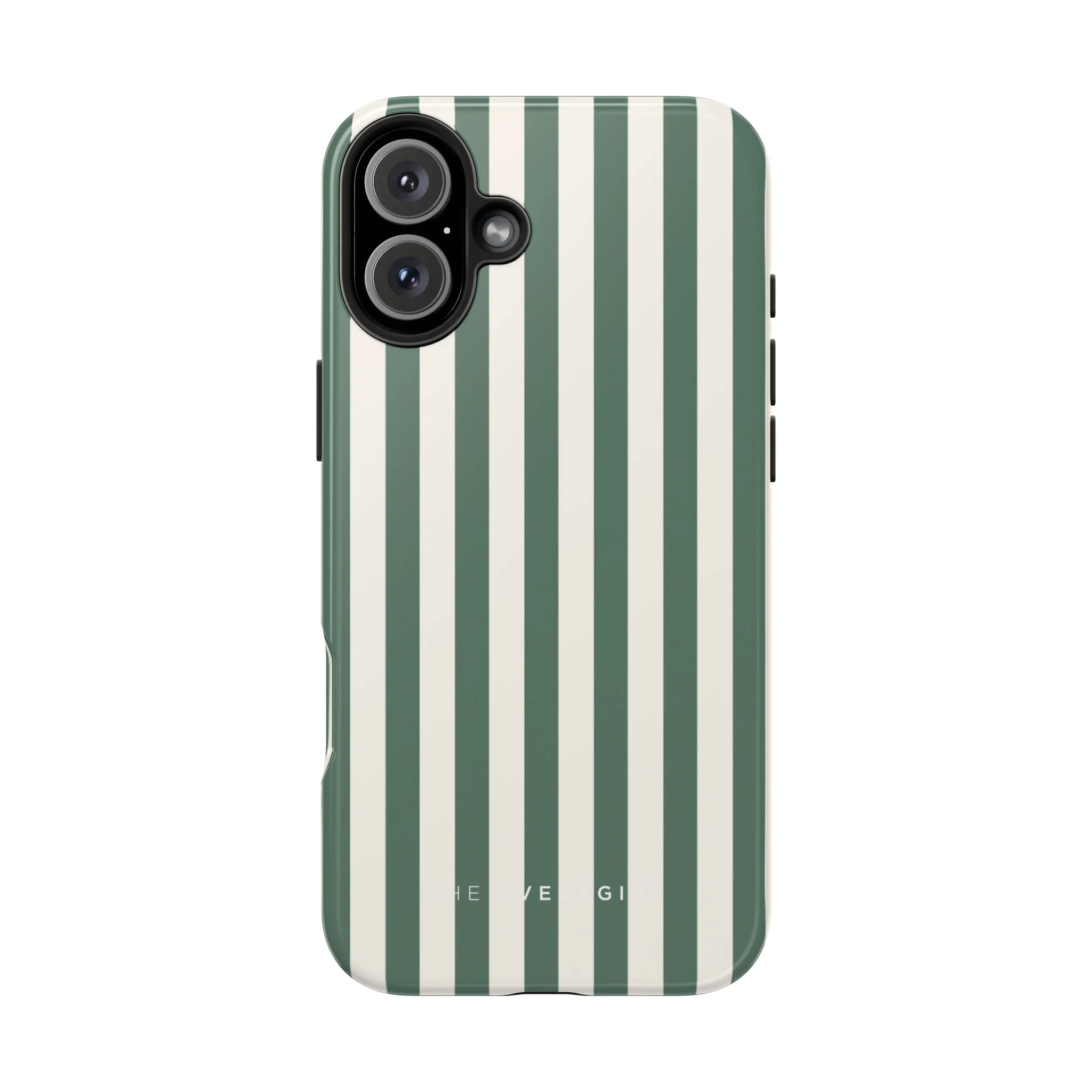 Green Cabana Stripe Phone Case - Image 7