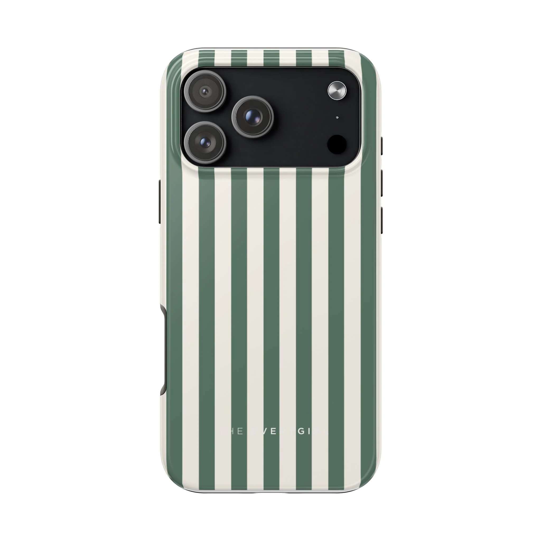 Green Cabana Stripe Phone Case - Image 9