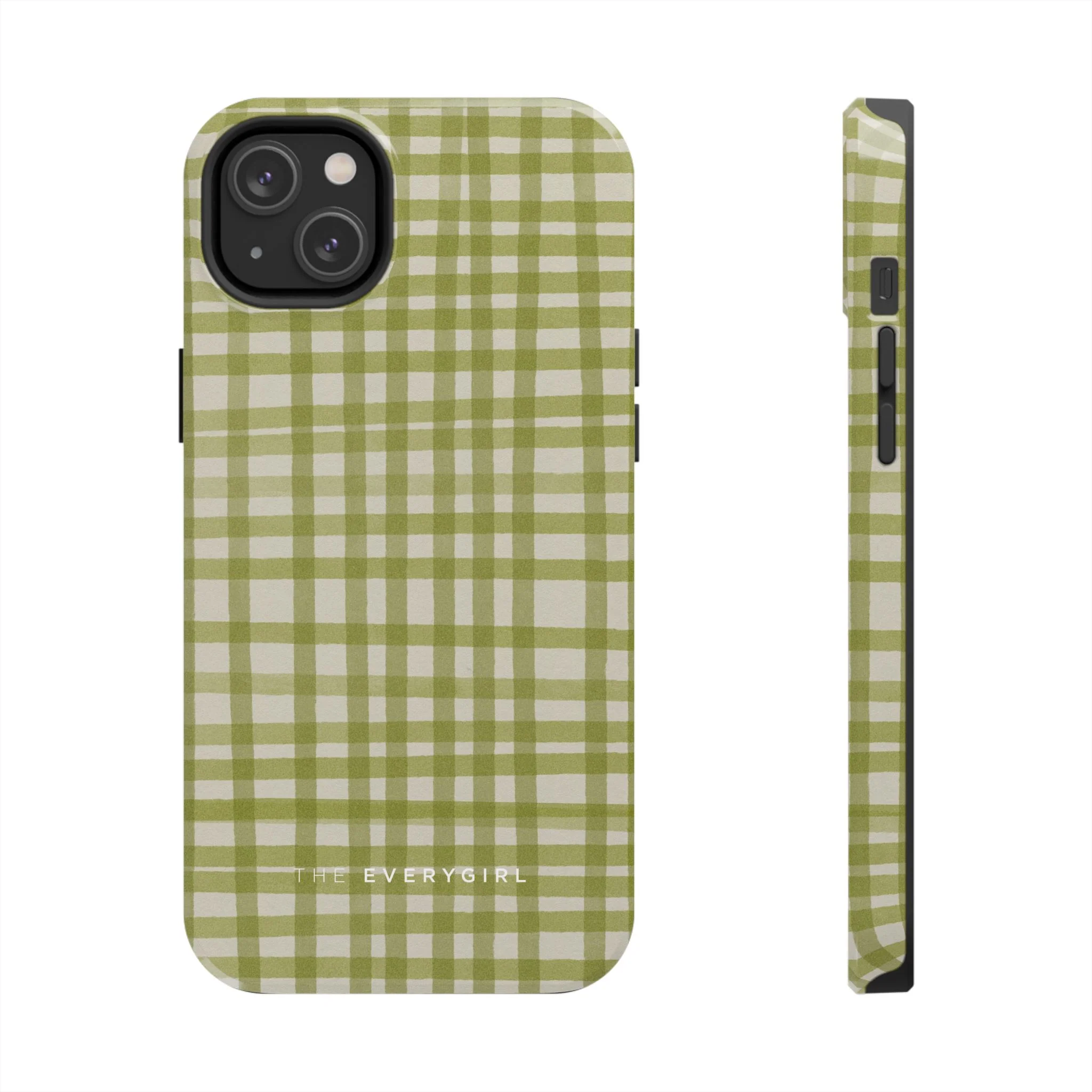 Green Gingham Phone Case - Image 15