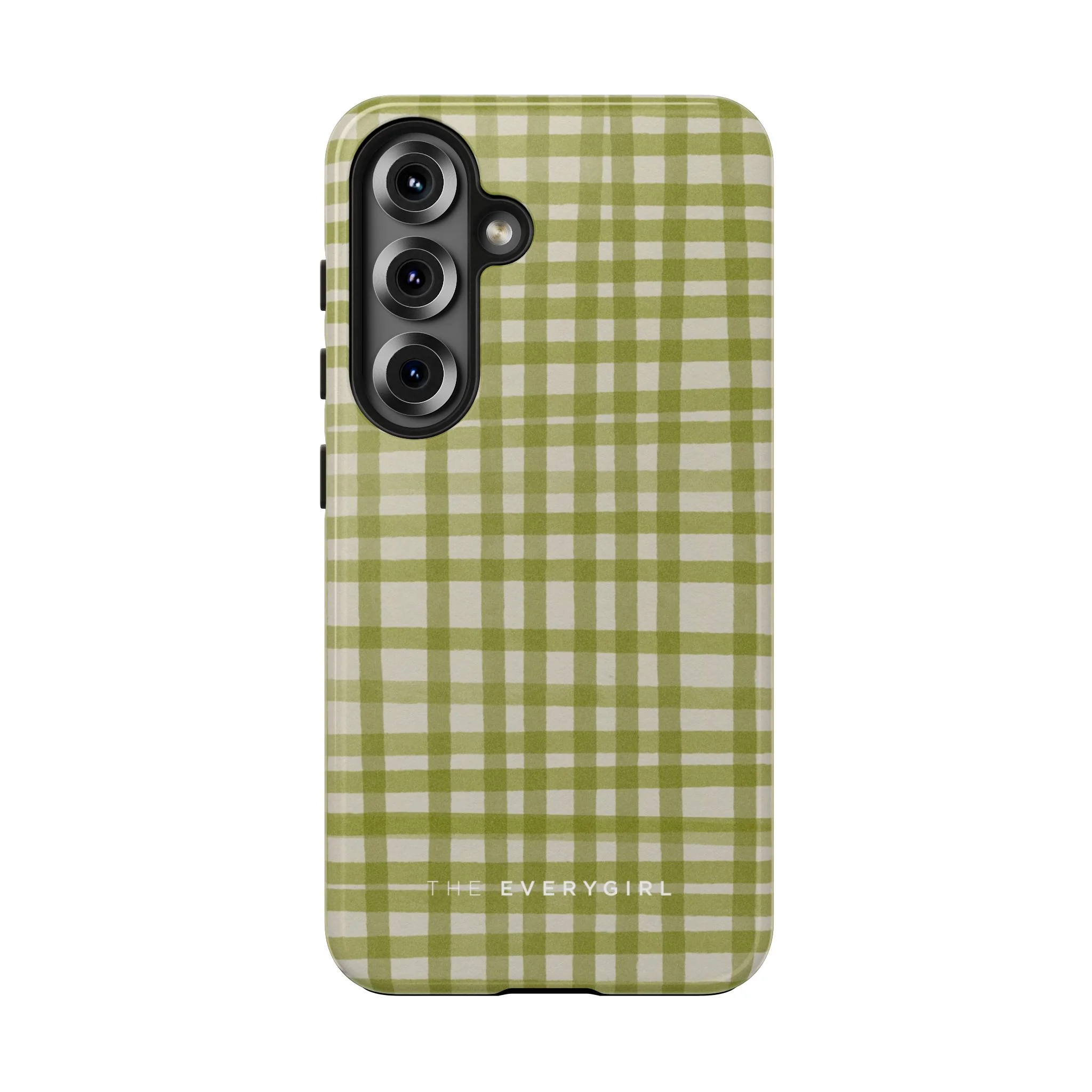 Green Gingham Phone Case - Image 28