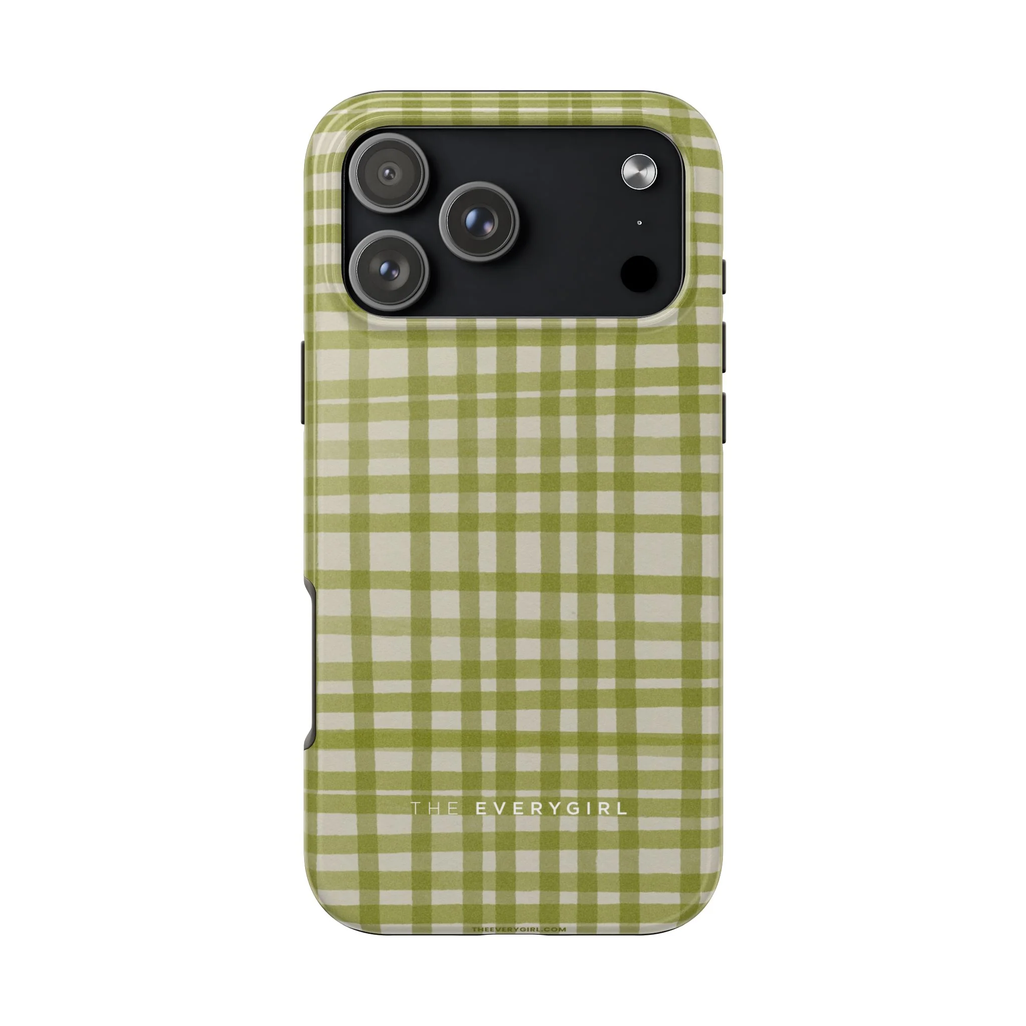 Green Gingham Phone Case - Image 31