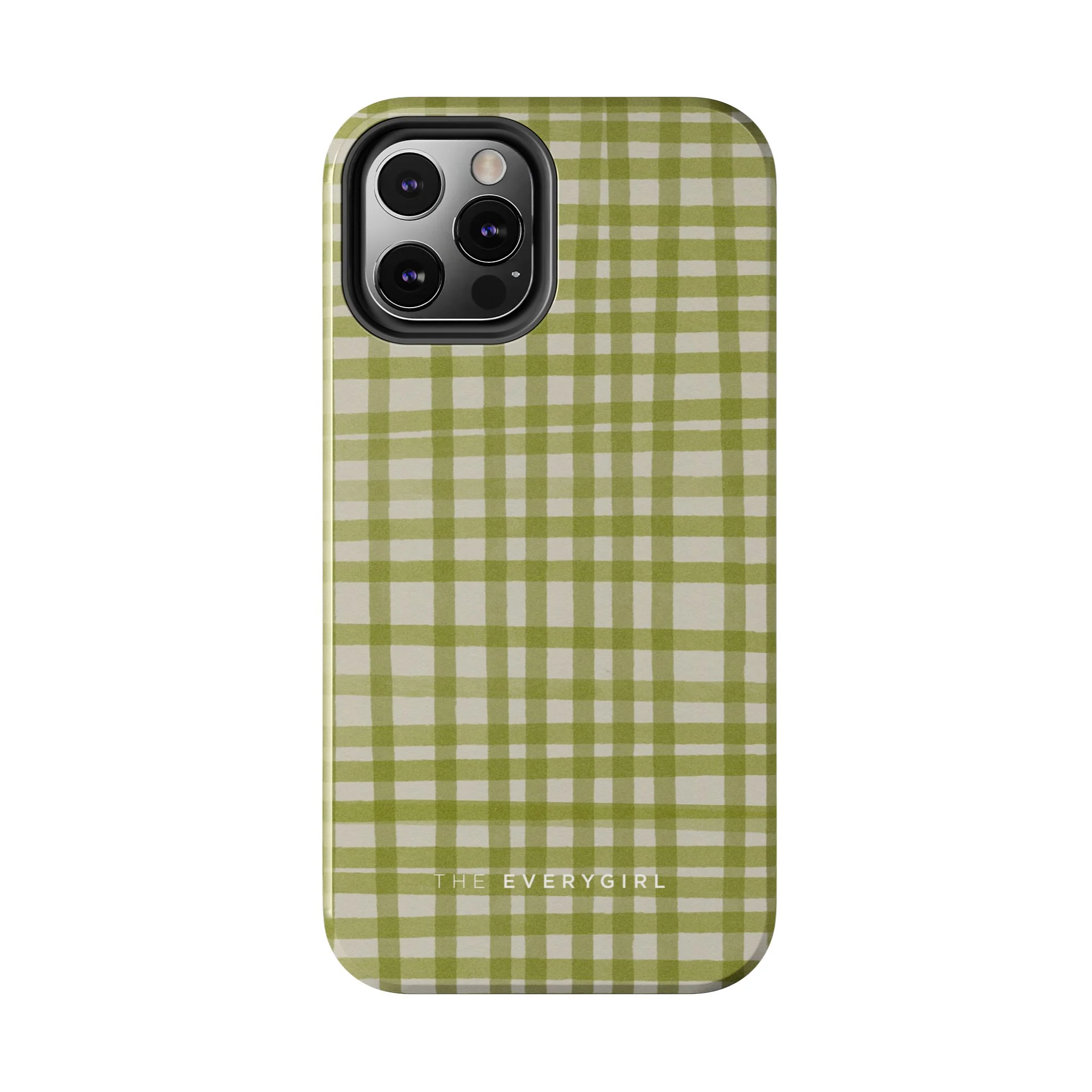 Green Gingham Phone Case - Image 48