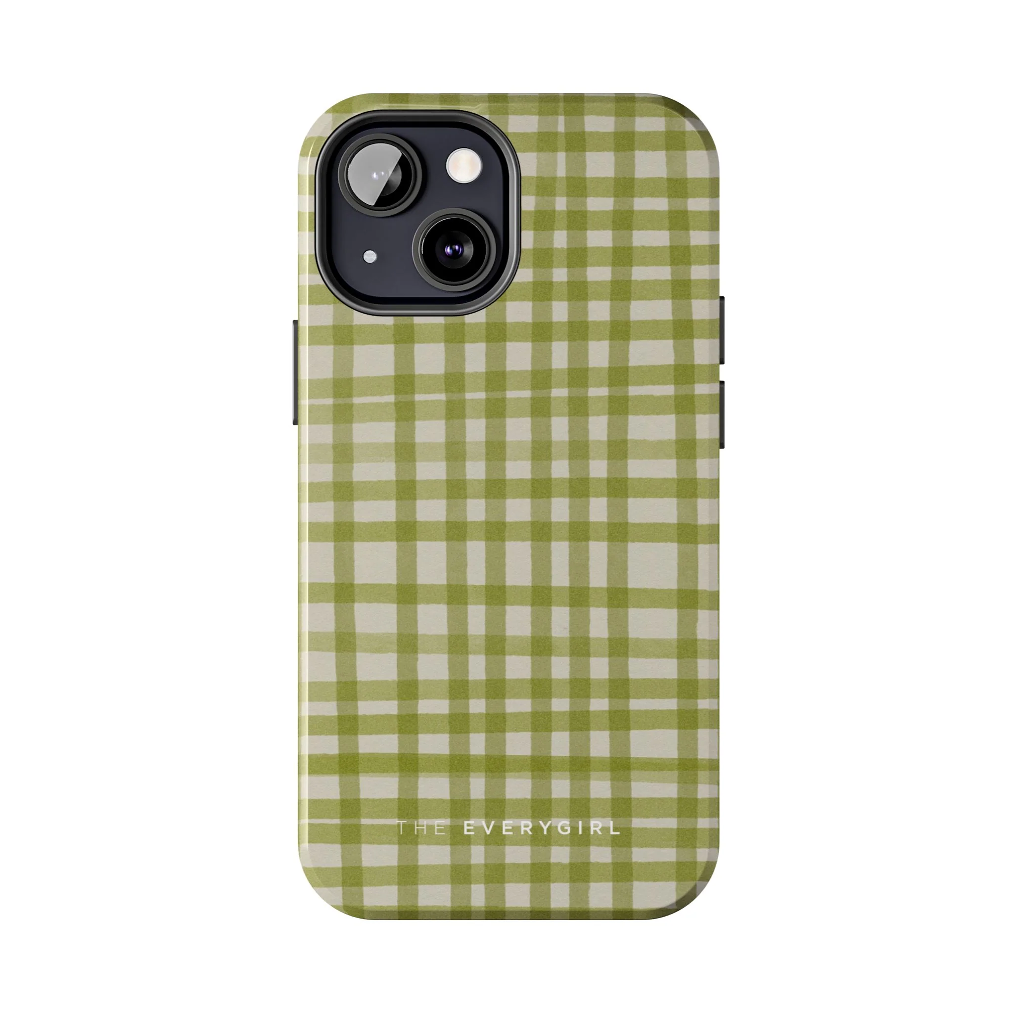 Green Gingham Phone Case - Image 57