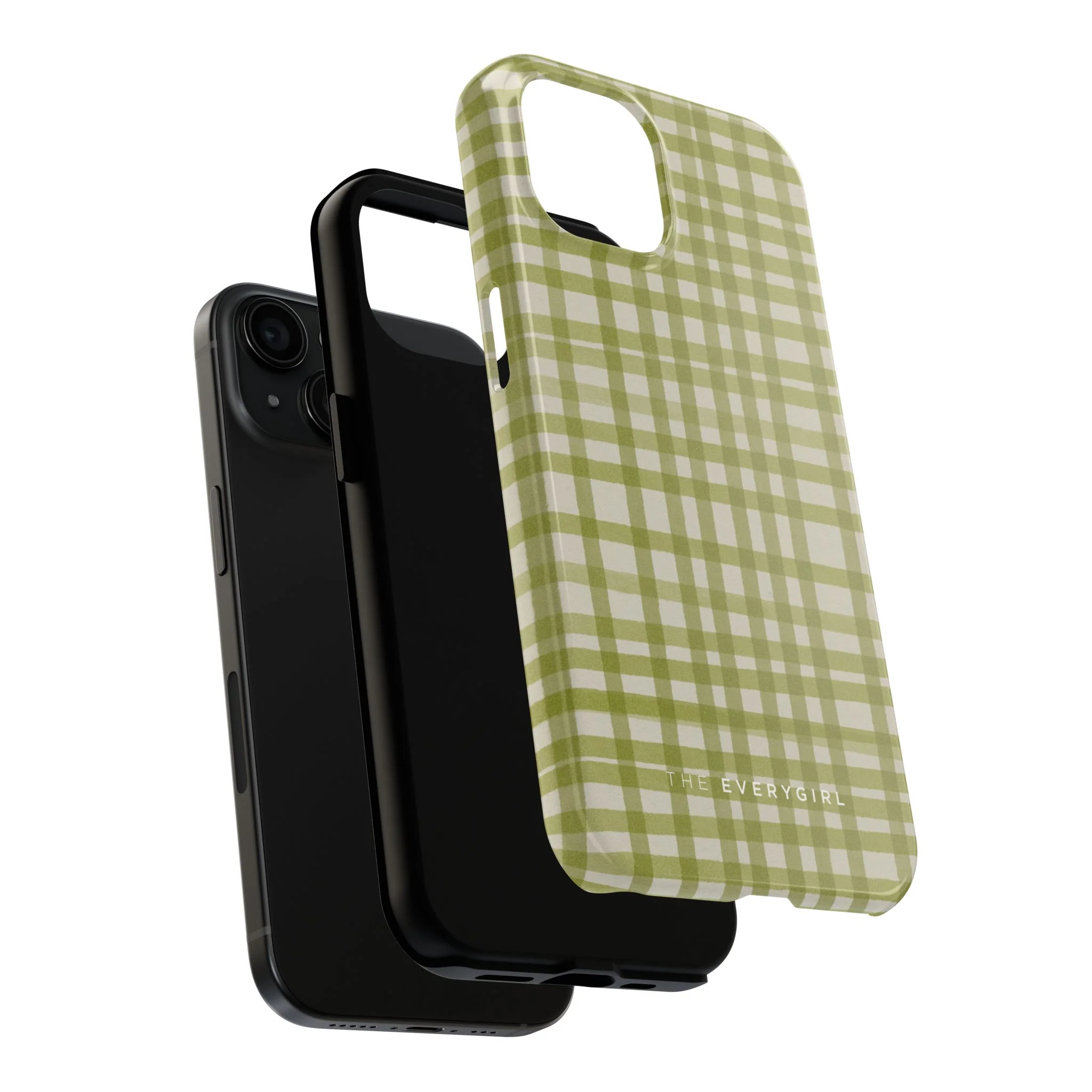 Green Gingham Phone Case - Image 72