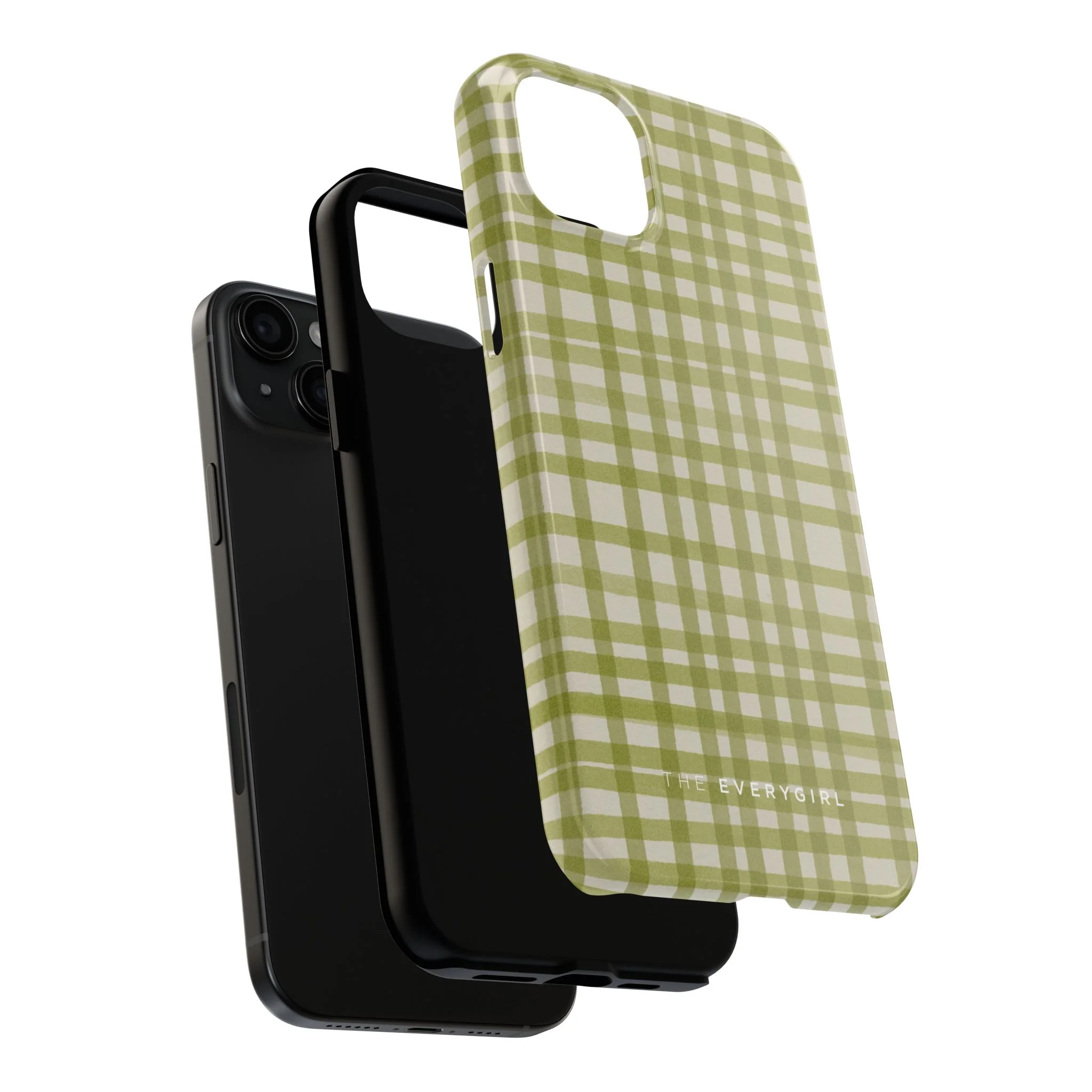 Green Gingham Phone Case - Image 78