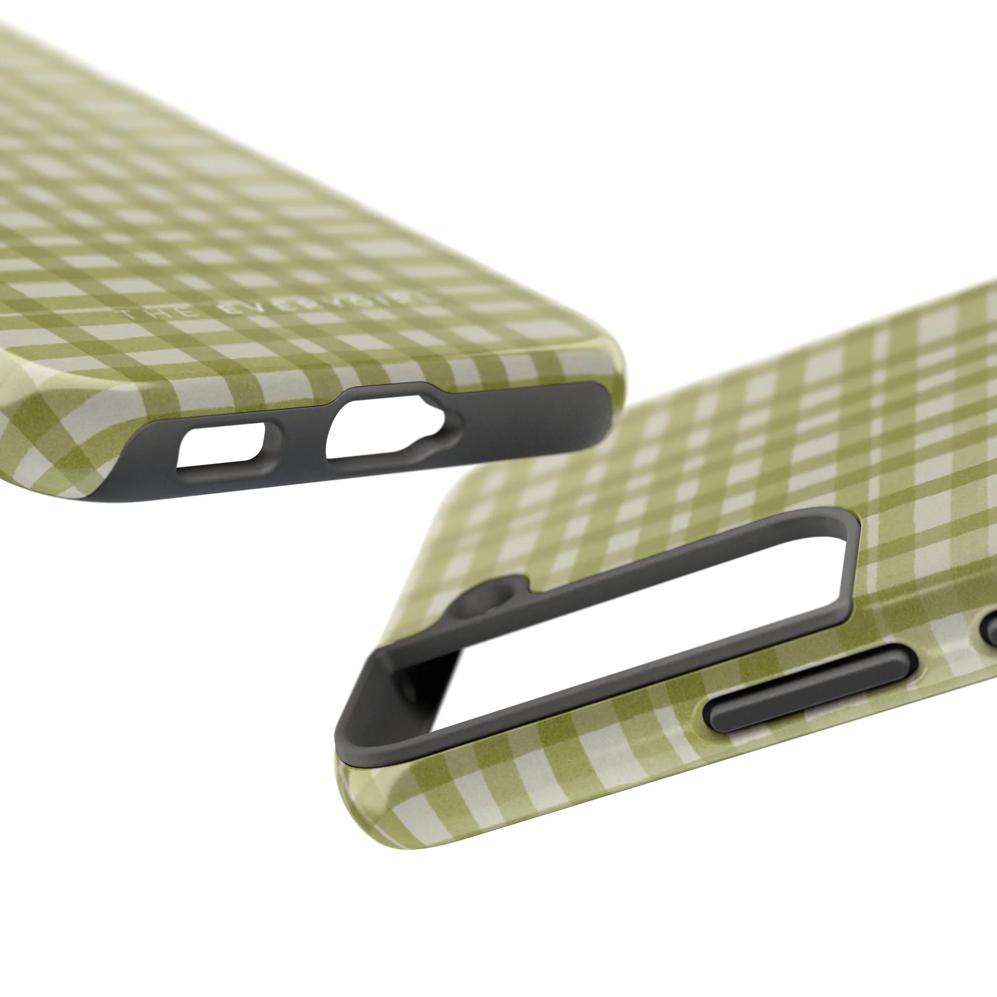 Green Gingham Phone Case - Image 89