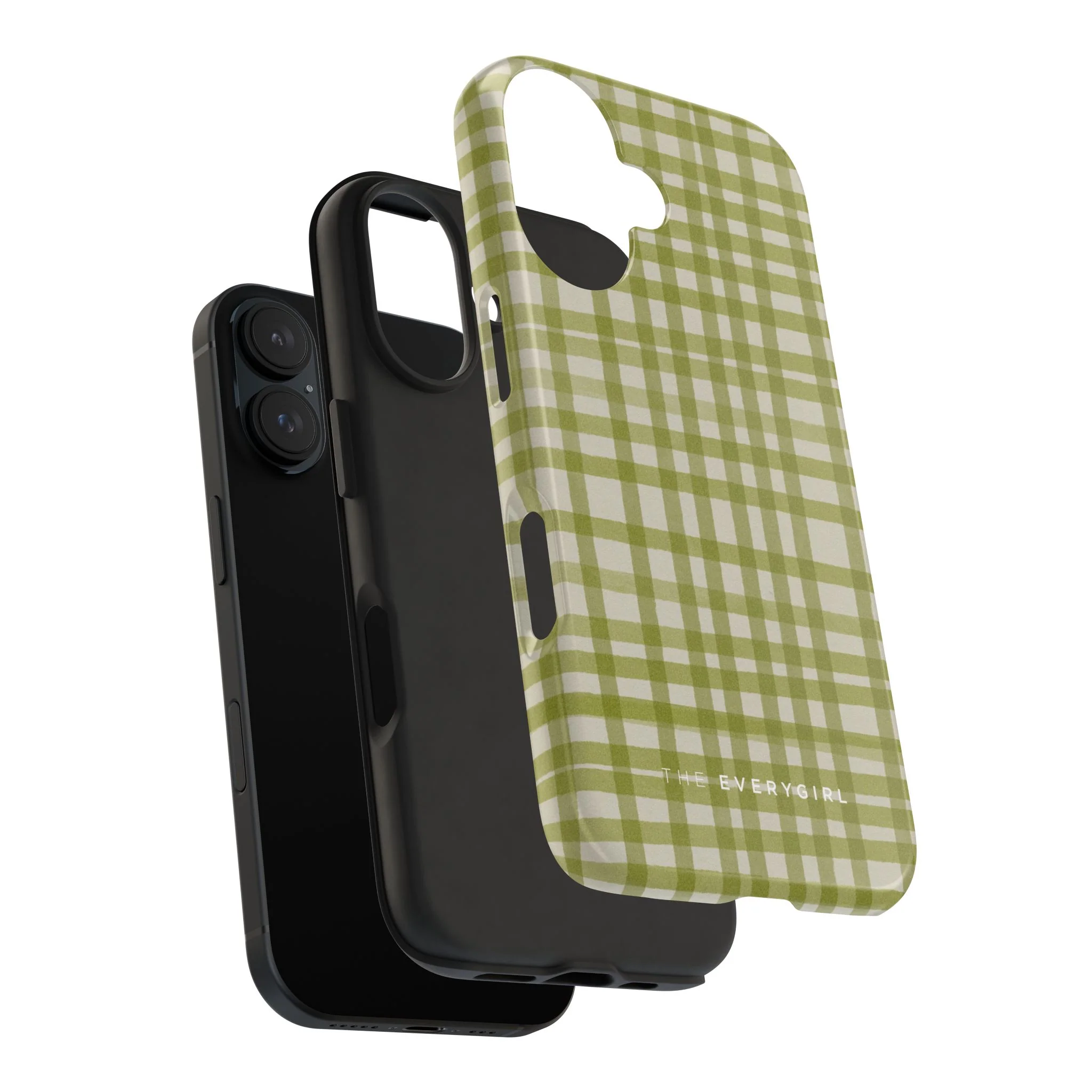 Green Gingham Phone Case - Image 99