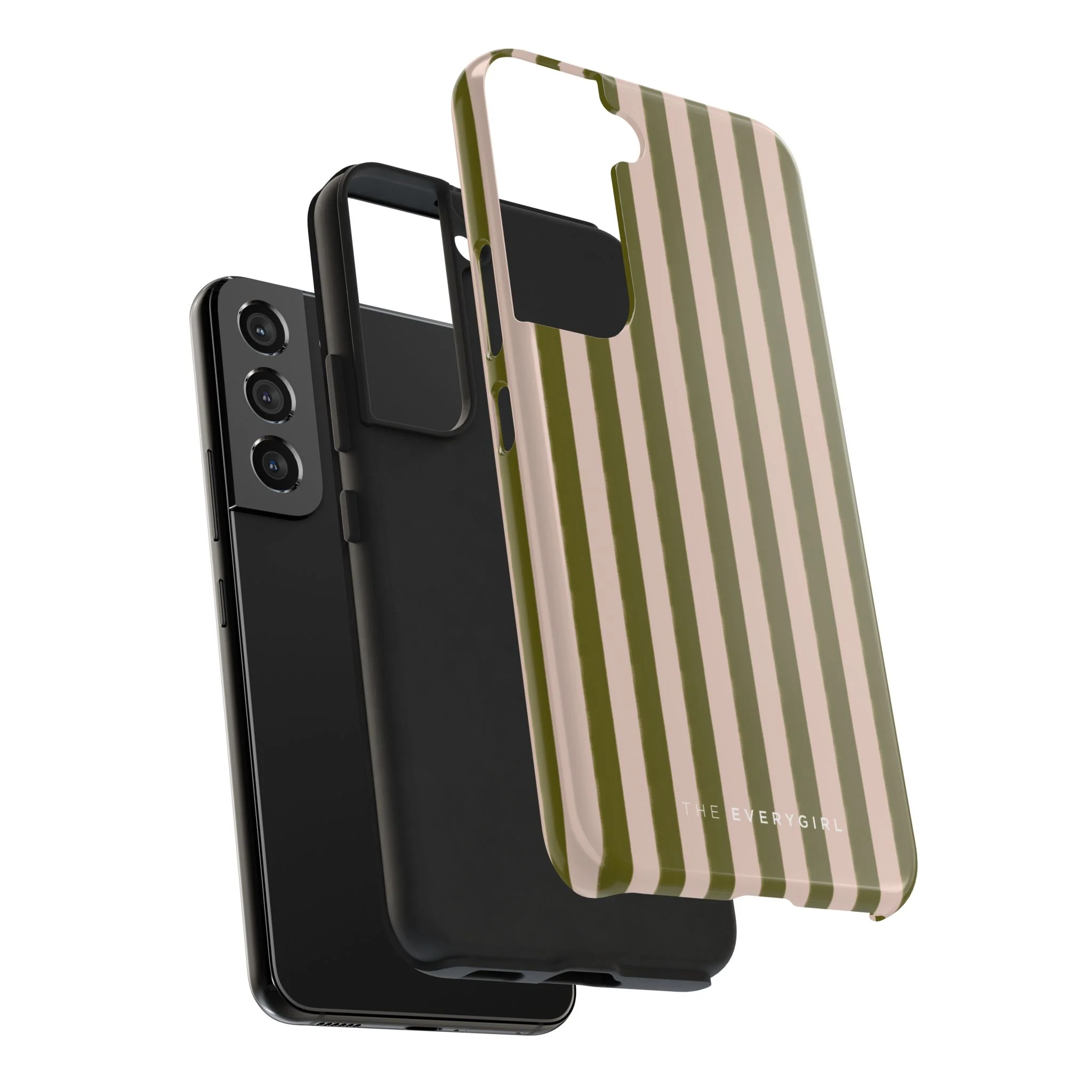 Green & Pink Stripes IPhone Case - Image 100