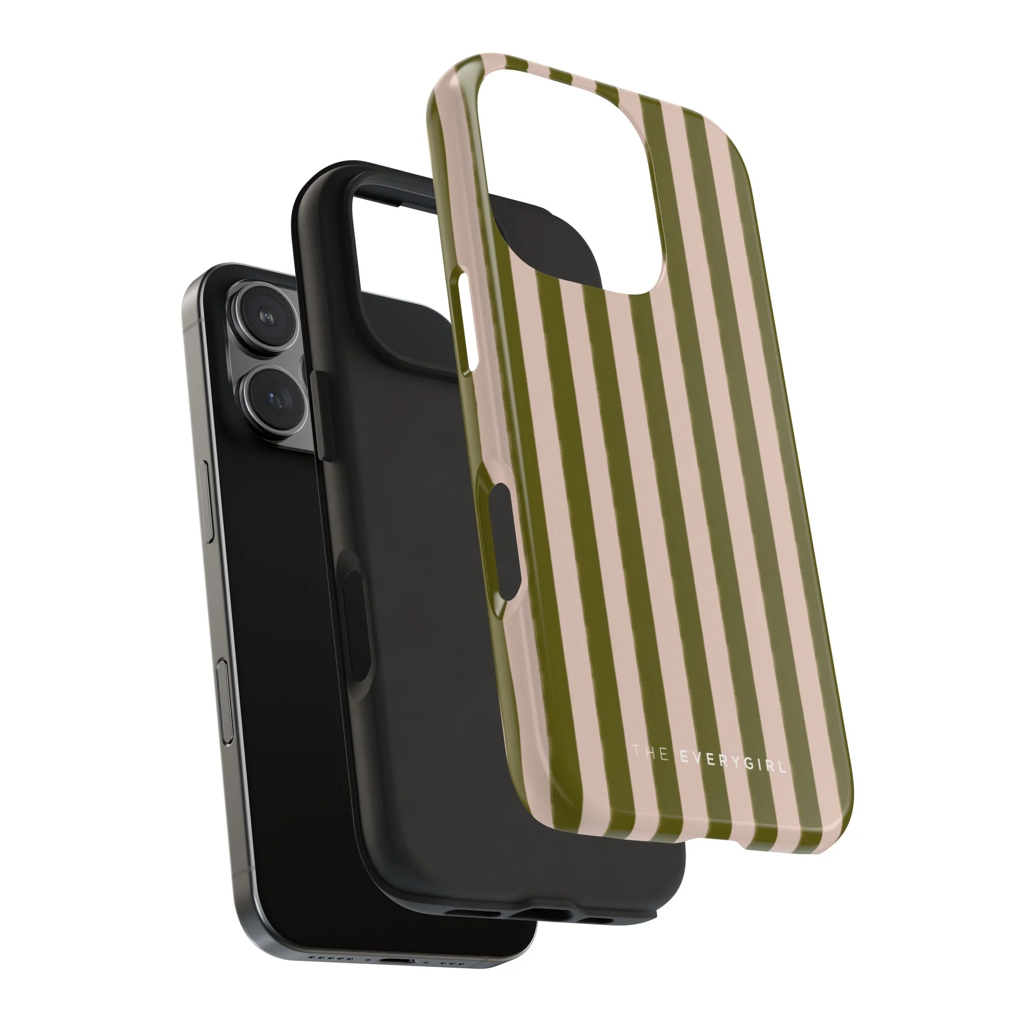 Green & Pink Stripes IPhone Case - Image 105