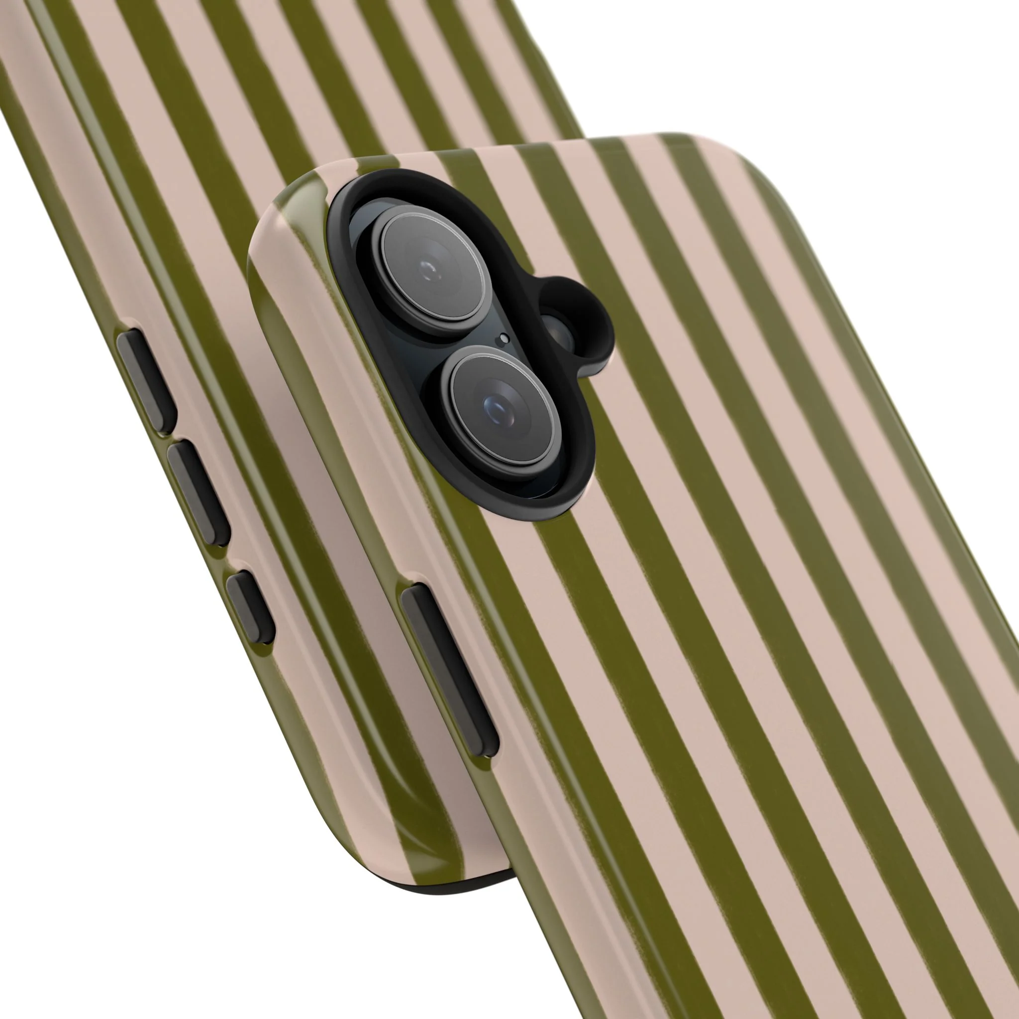 Green & Pink Stripes IPhone Case - Image 110
